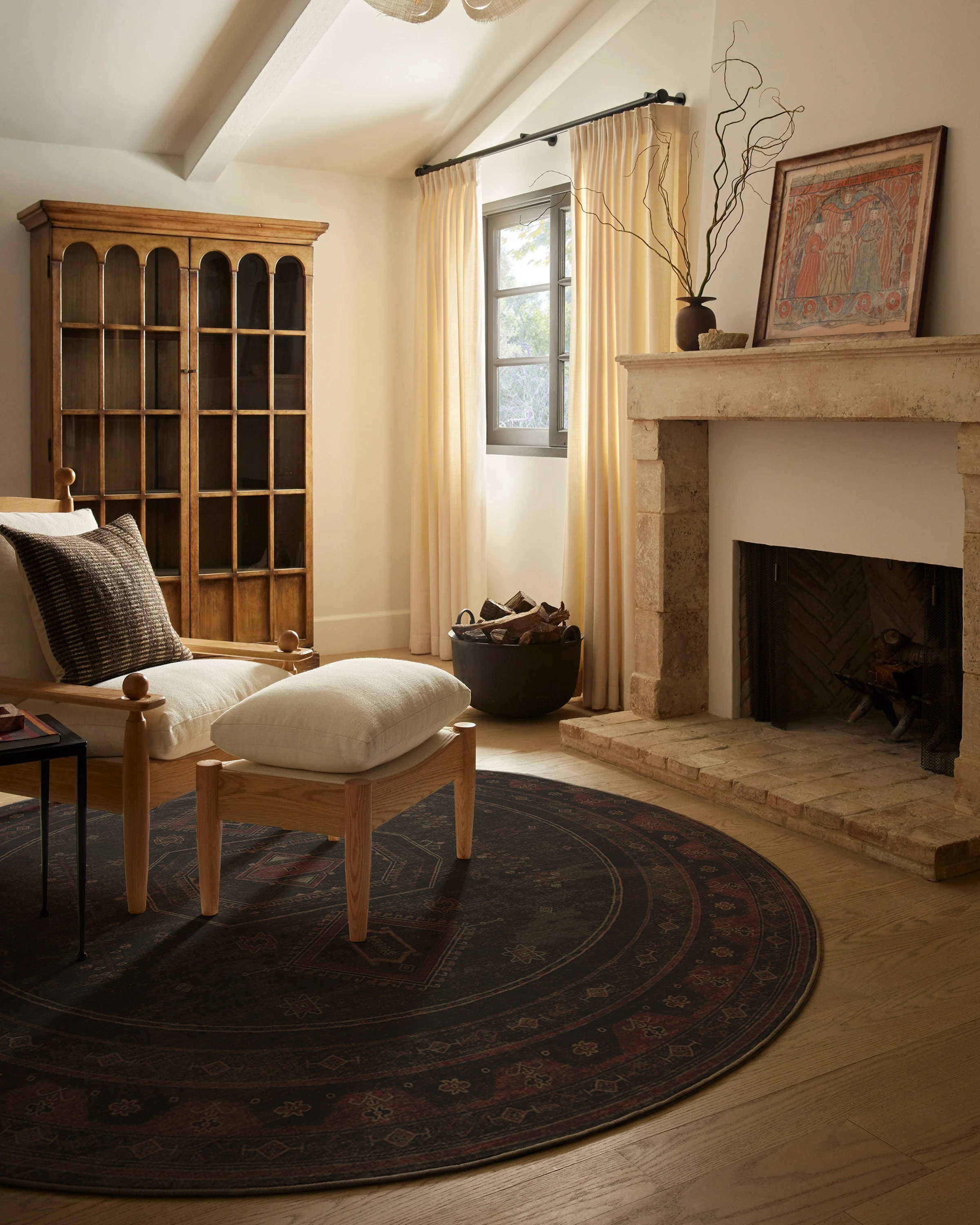 Shira Bordeaux Flatwoven Rug