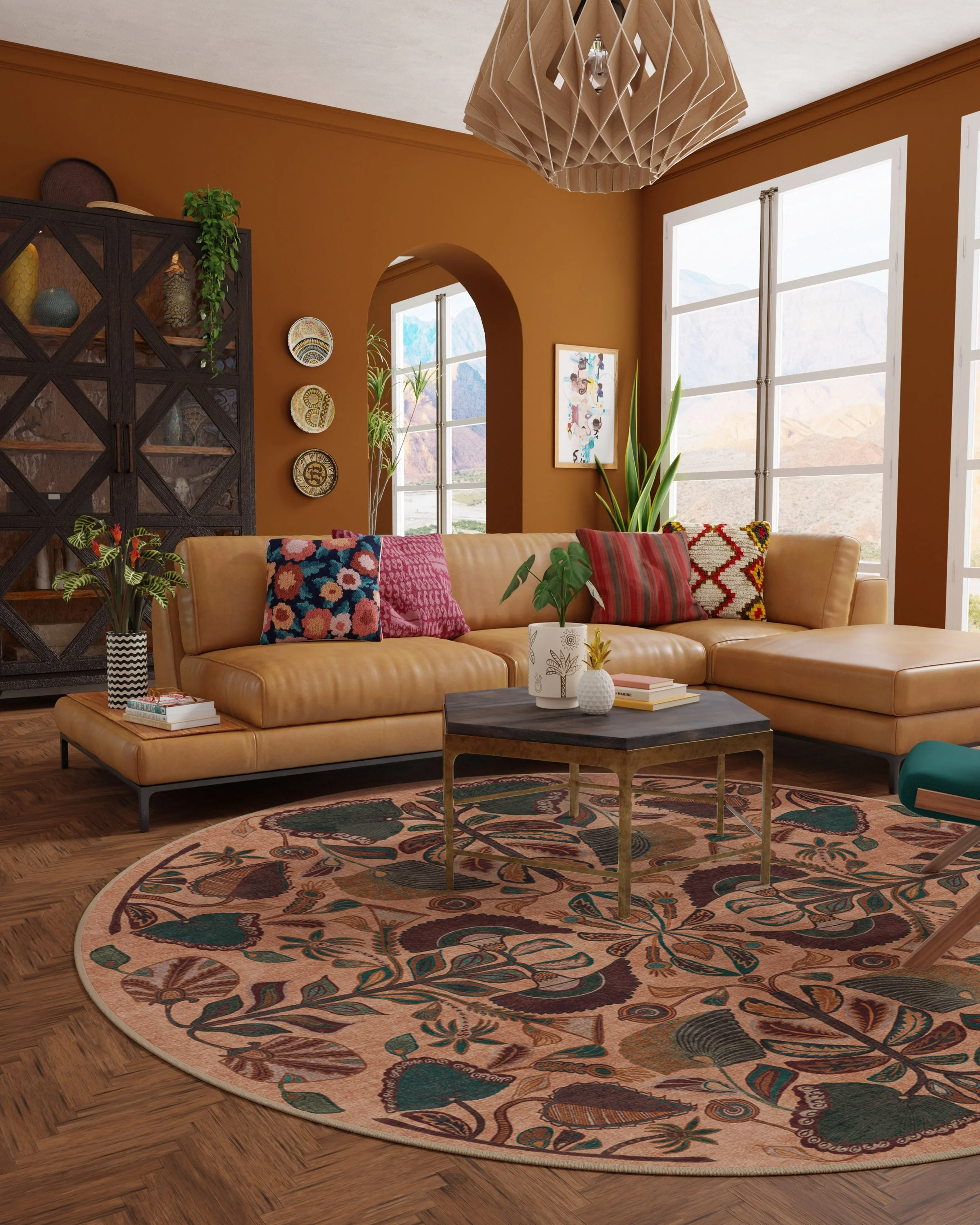 Georgia Kaleidoscope Rug by Justina Blakeney