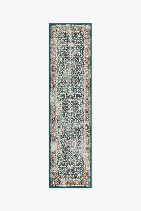 Celestine Teal Blue Rug
