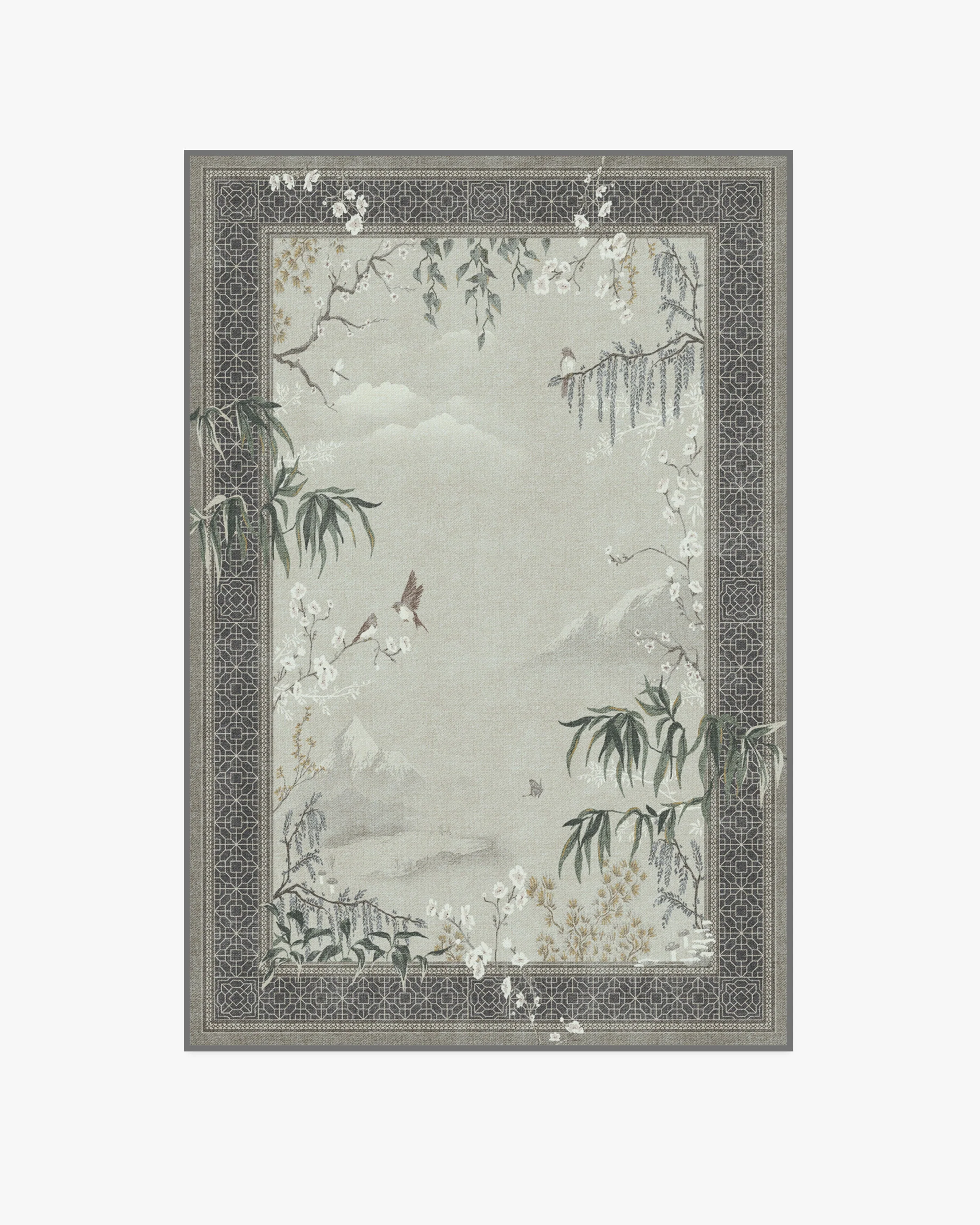 Wren Charcoal & Opal Rug