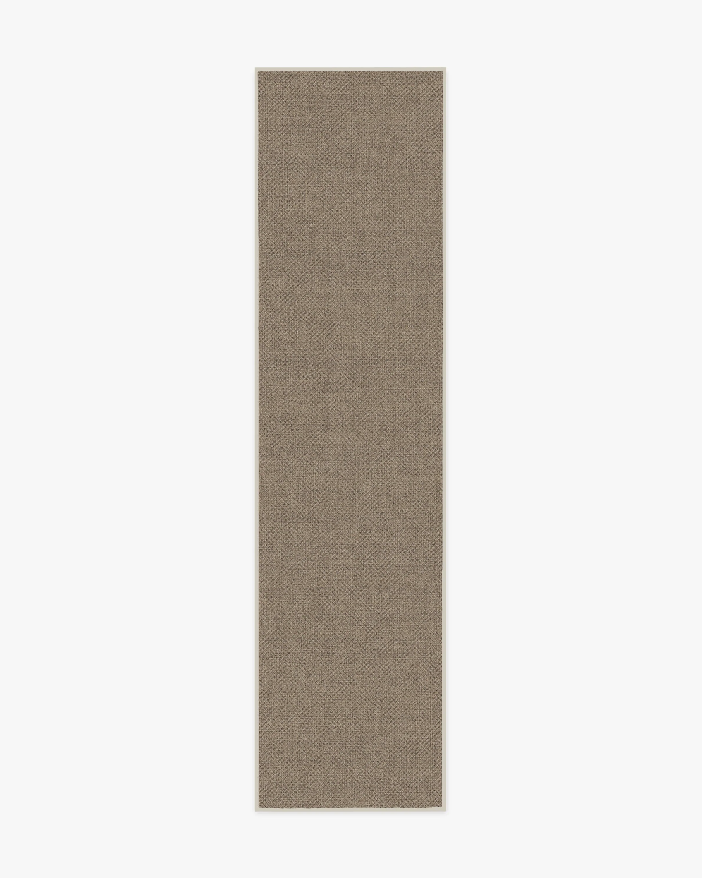 Burlap Solid Dove Grey Re-Jute Rug
