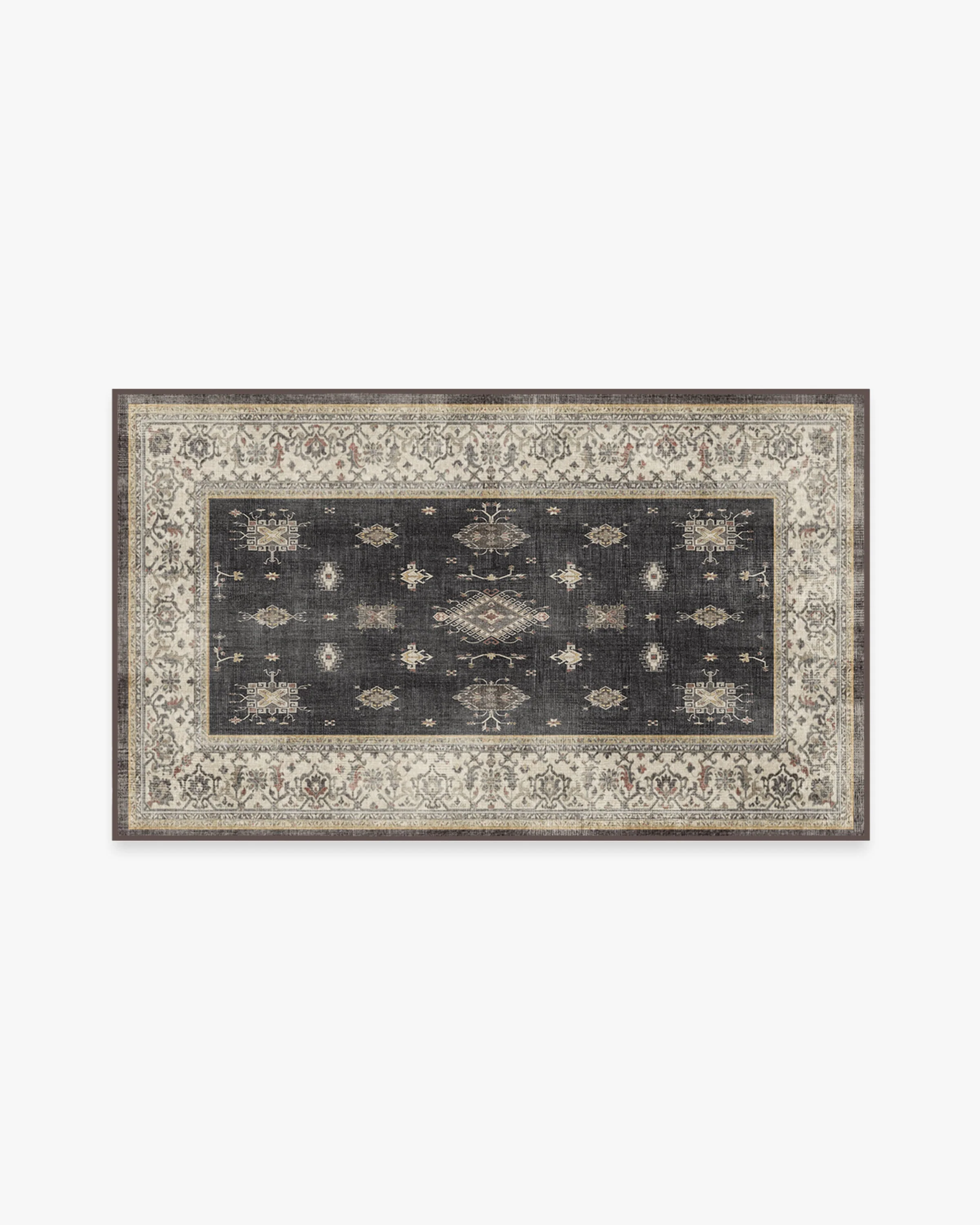 Verena Dark Wood Flatwoven Rug