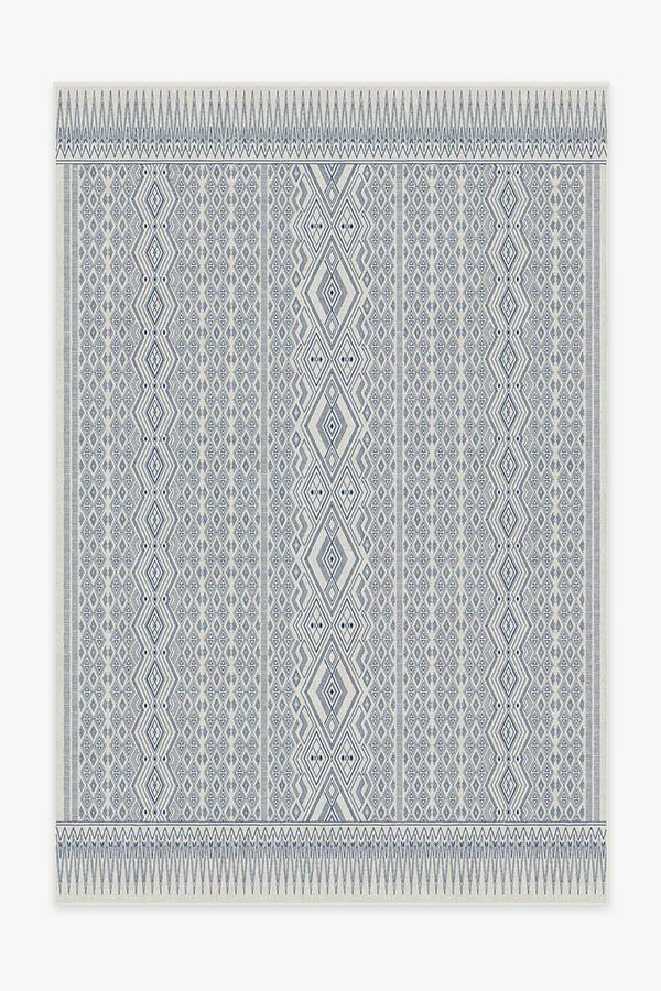 Herdanza Delft Blue Flatwoven Rug