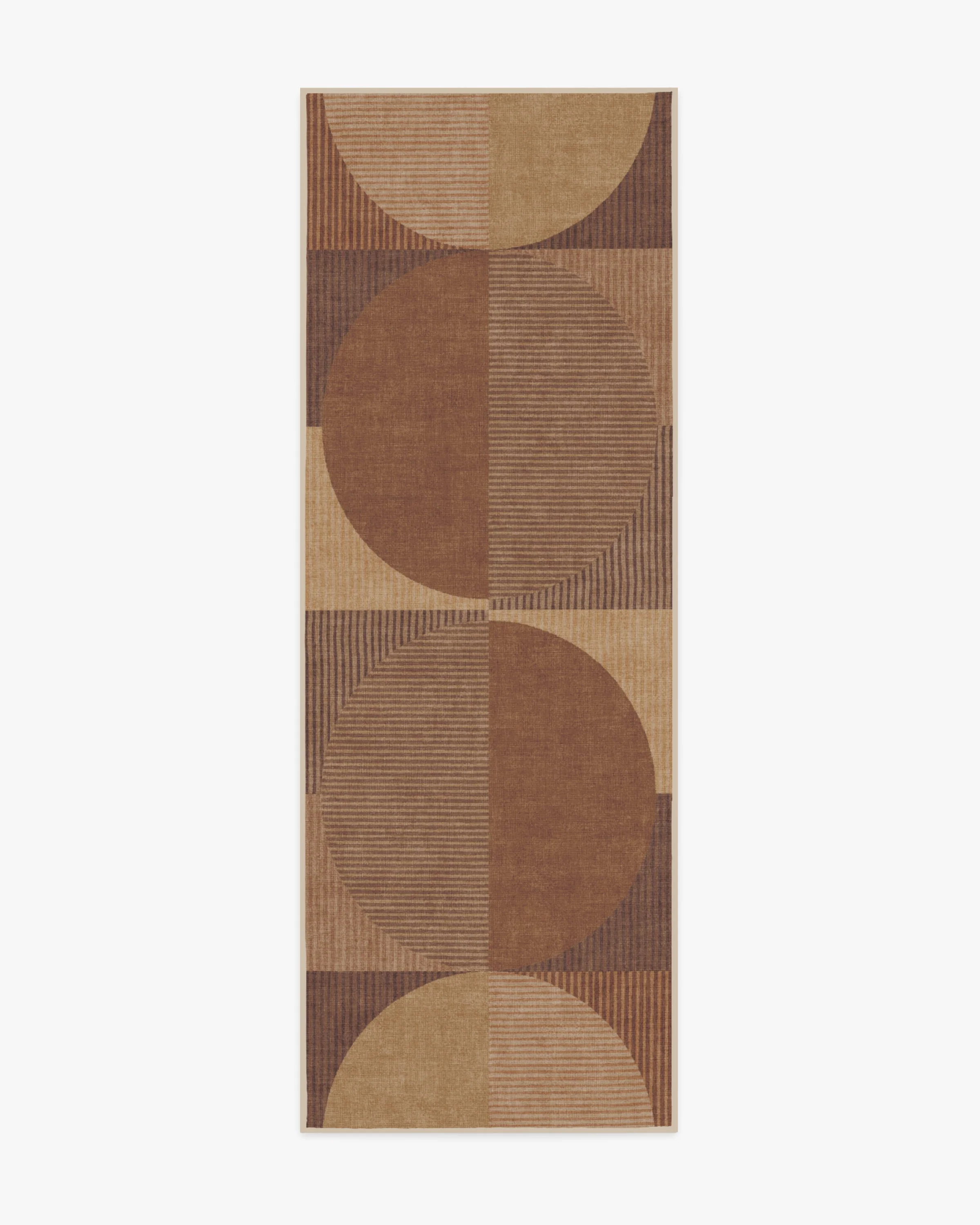 Harlow Copper & Brown Flatwoven Rug