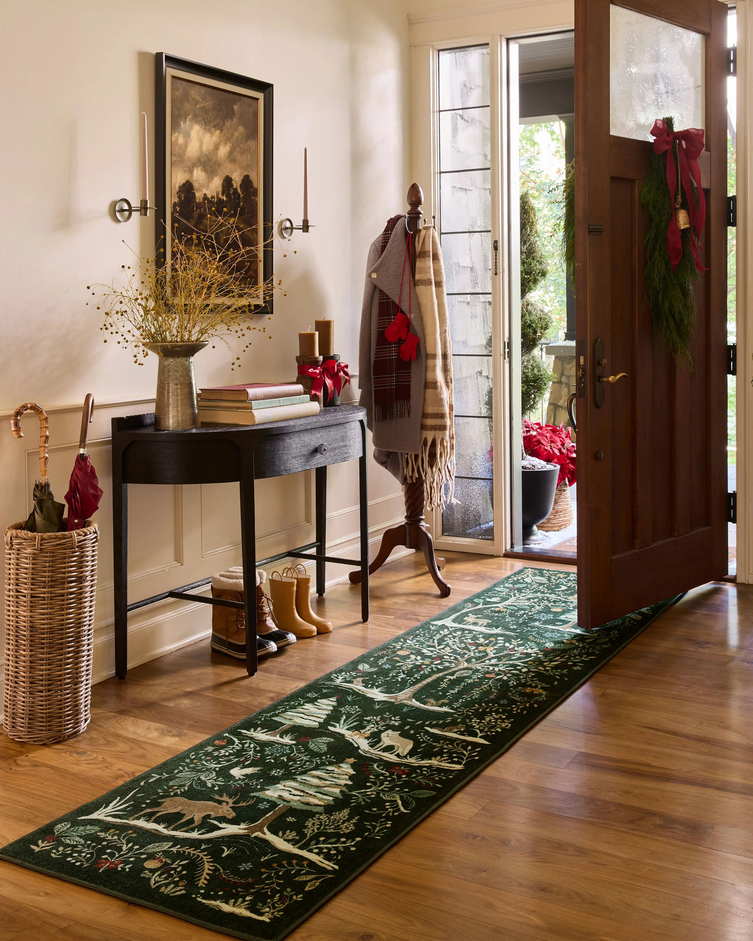 Elwood Forest Green Rug