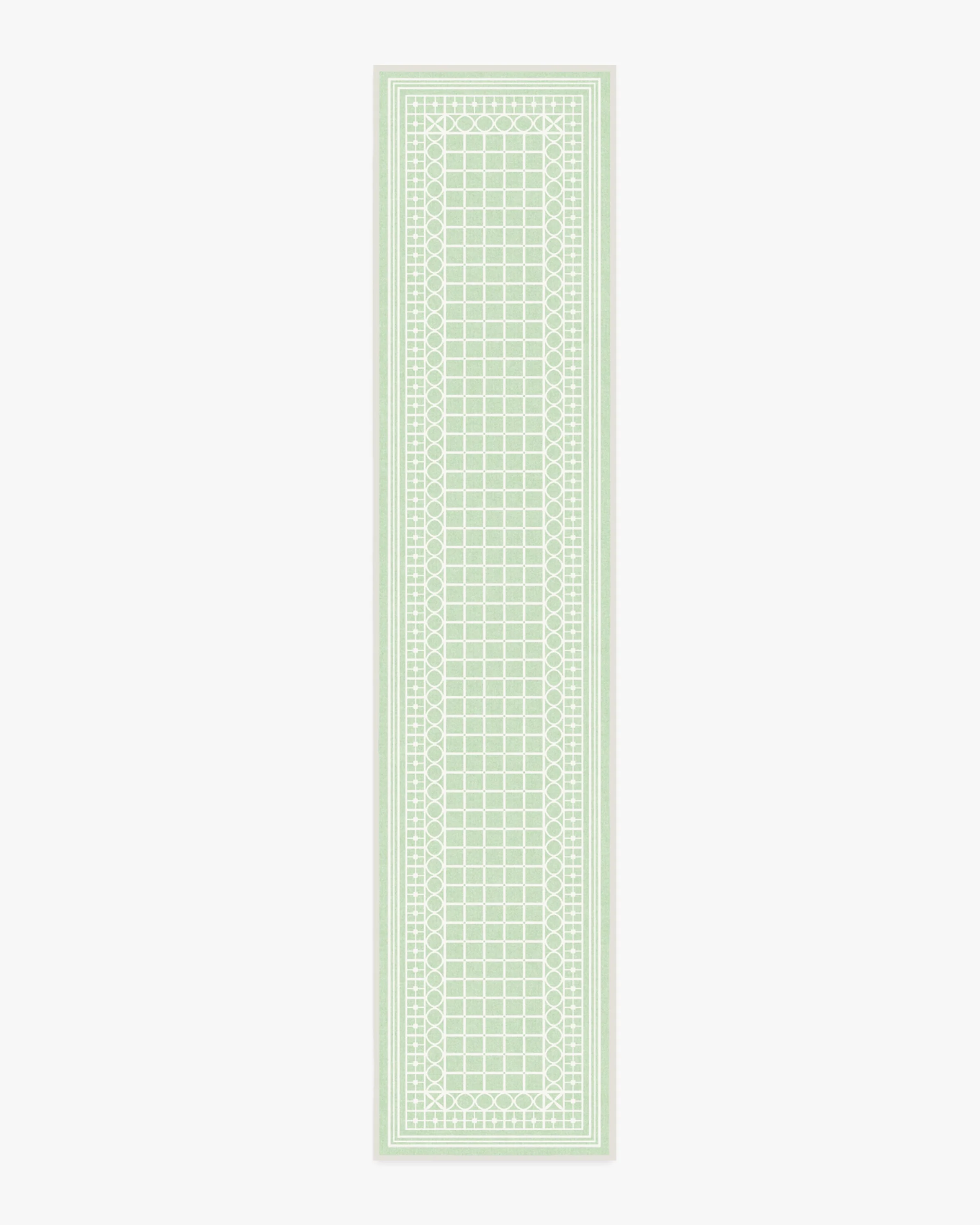 Palm Beach Powder Sage Rug by Gray Malin