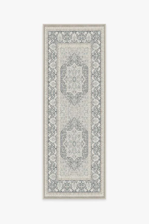 Hendesi Heriz Abalone Flatwoven Rug