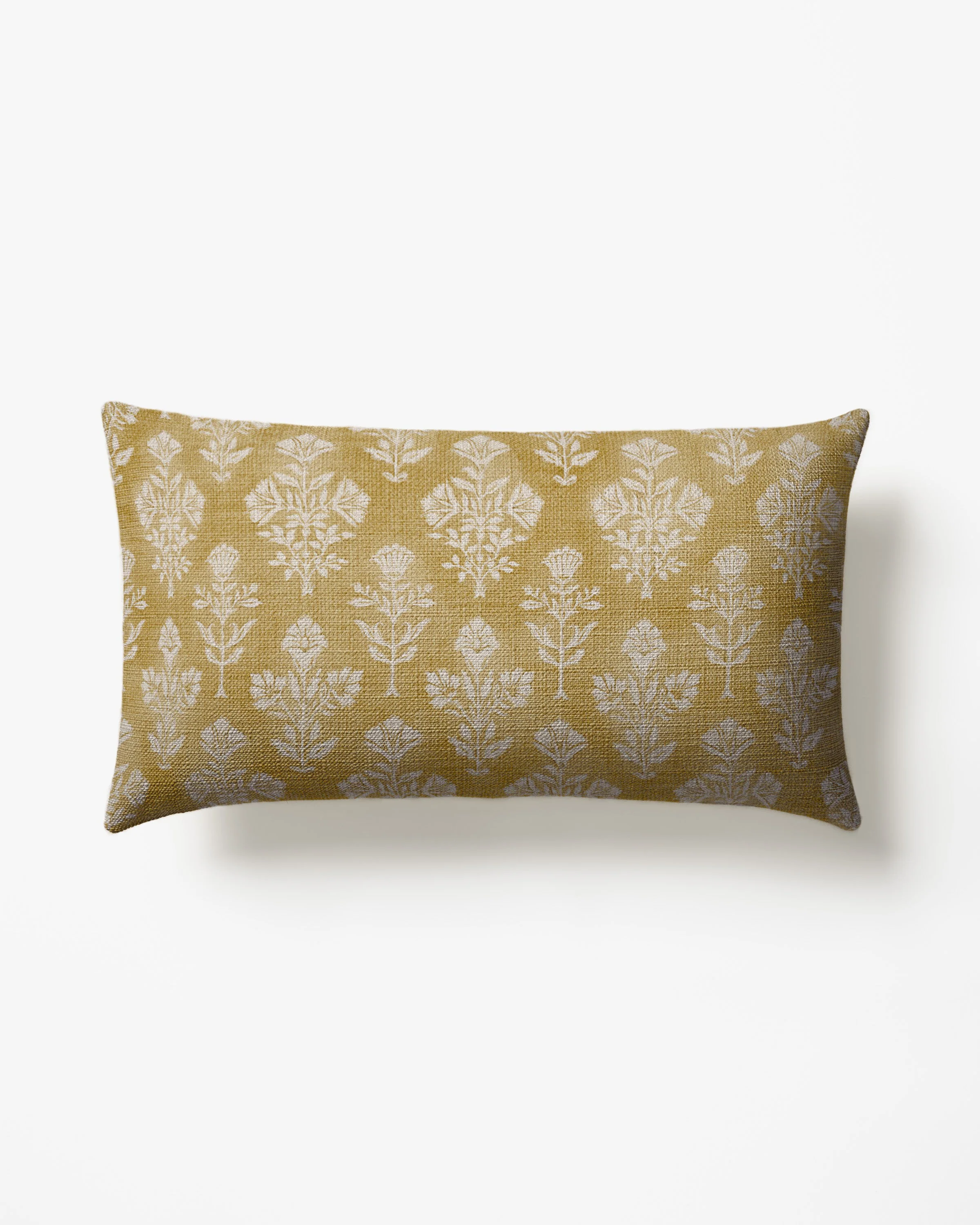 Lauretta Light Ochre Woven Throw Pillow