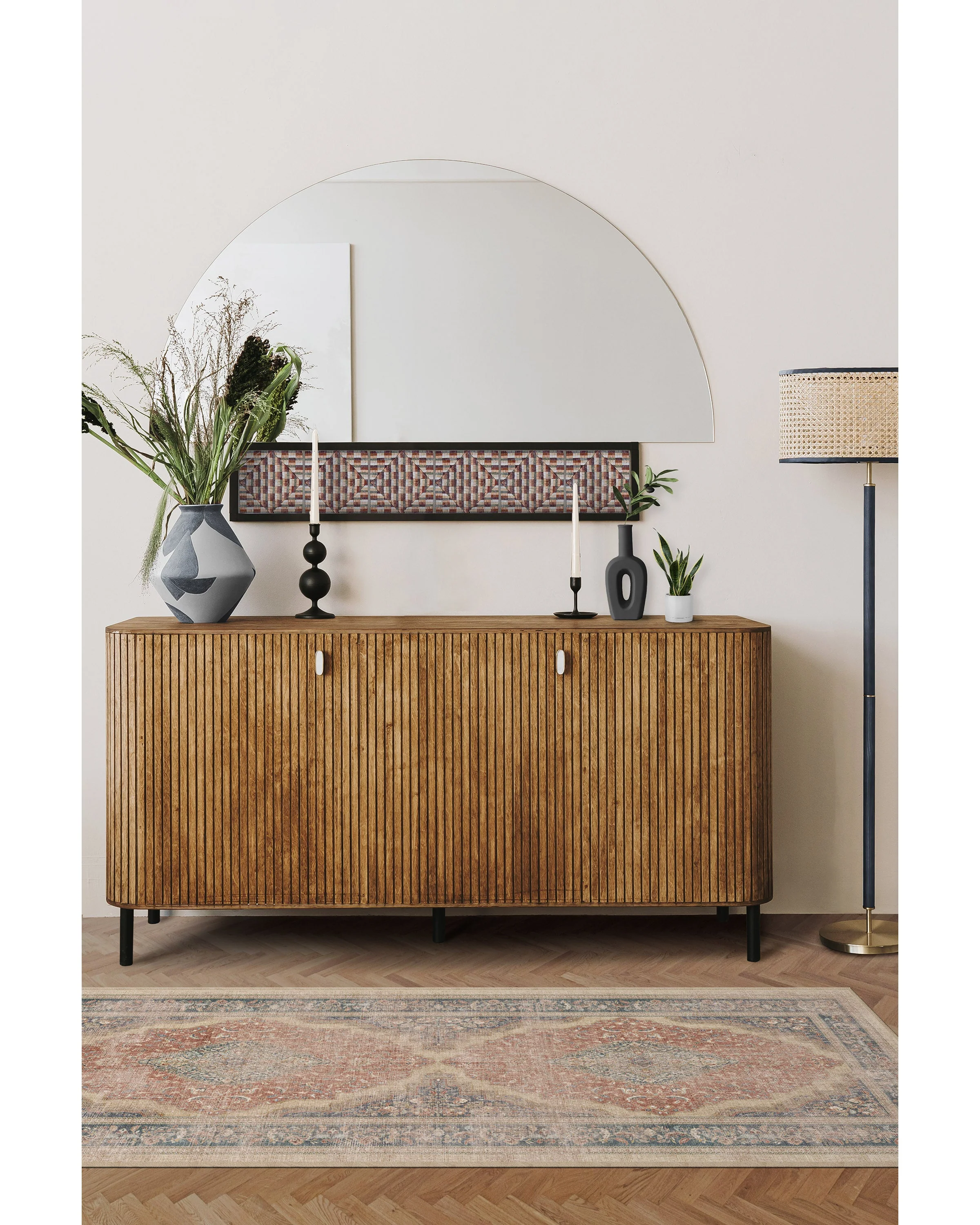 Adeline Antique Red Rug