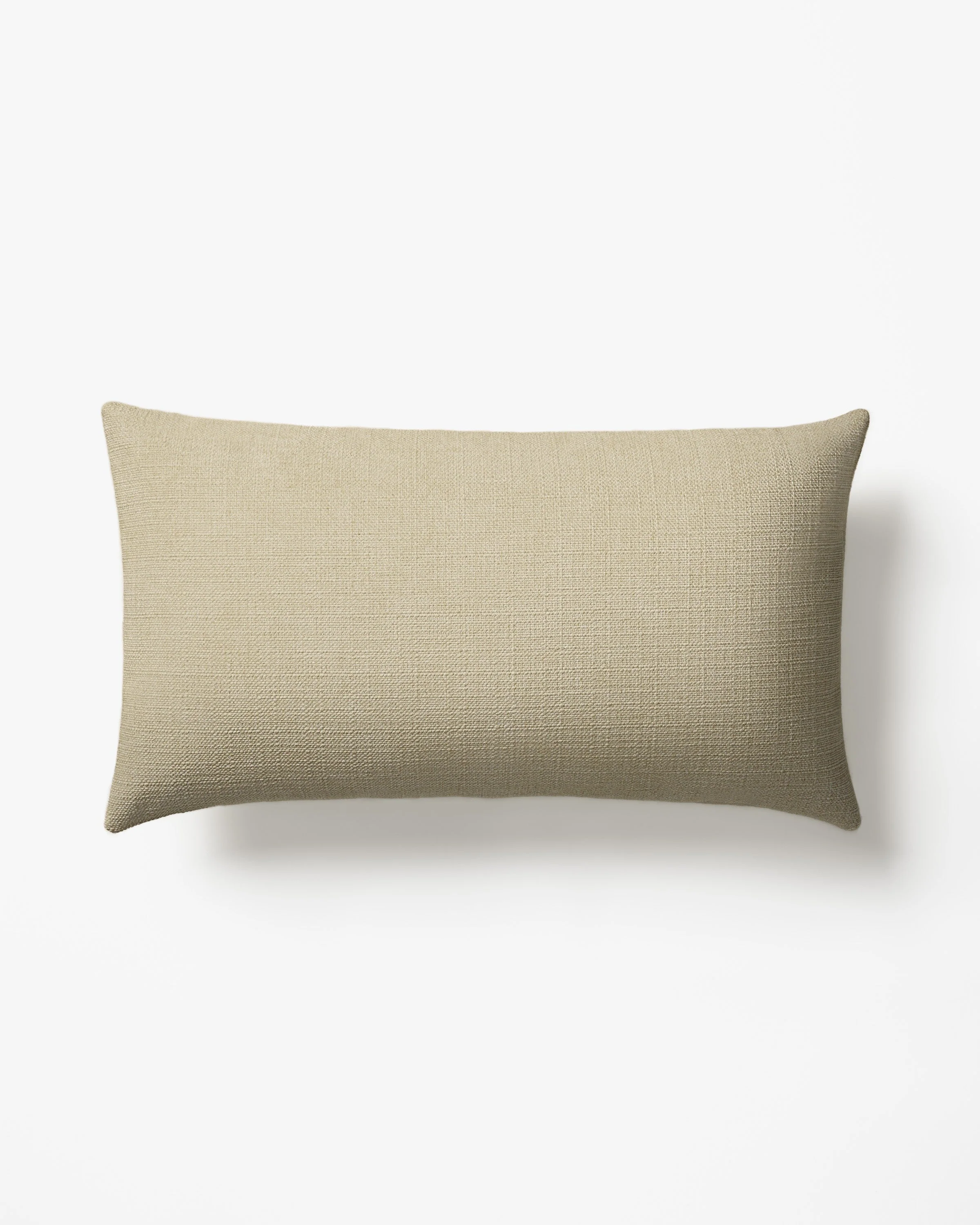 Natural Woven Throw Pillow