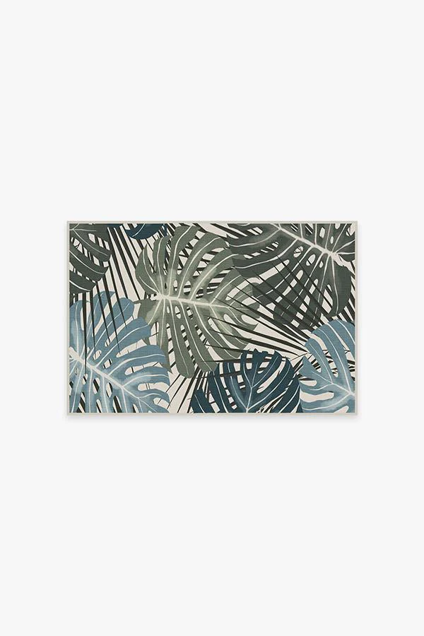 Monstera Jade Rug