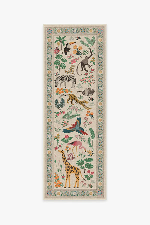 Jingle Jungle Flatwoven Rug by Iris Apfel