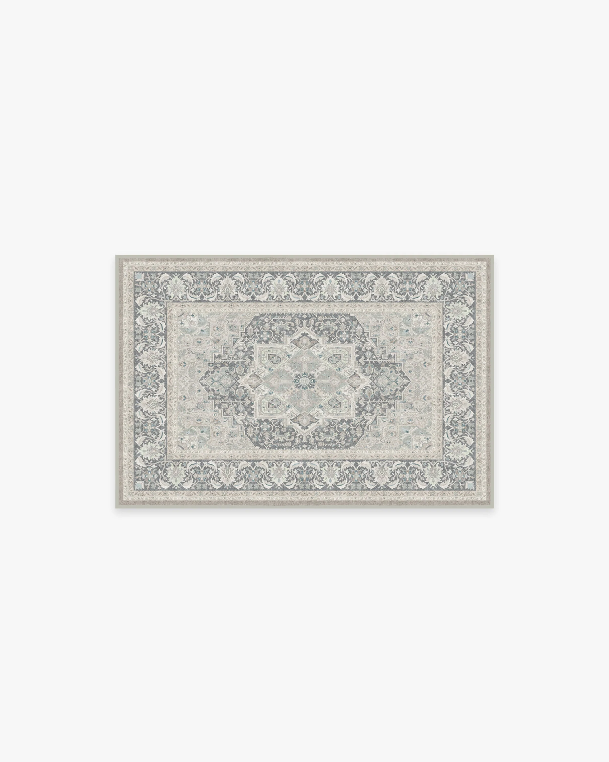 Hendesi Heriz Abalone Rug