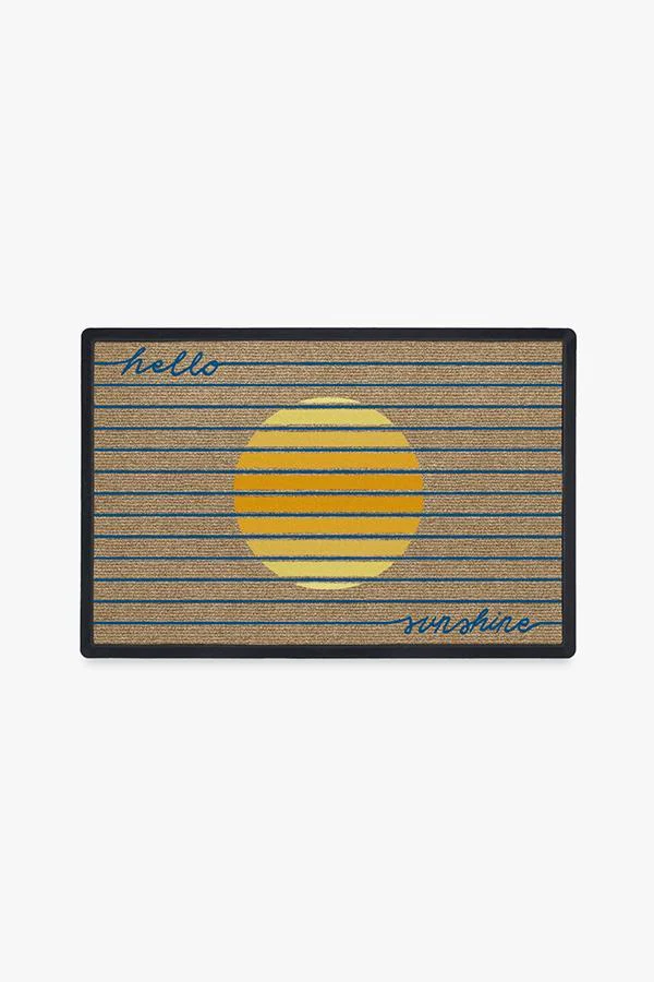 Hello Sunshine Natural Doormat