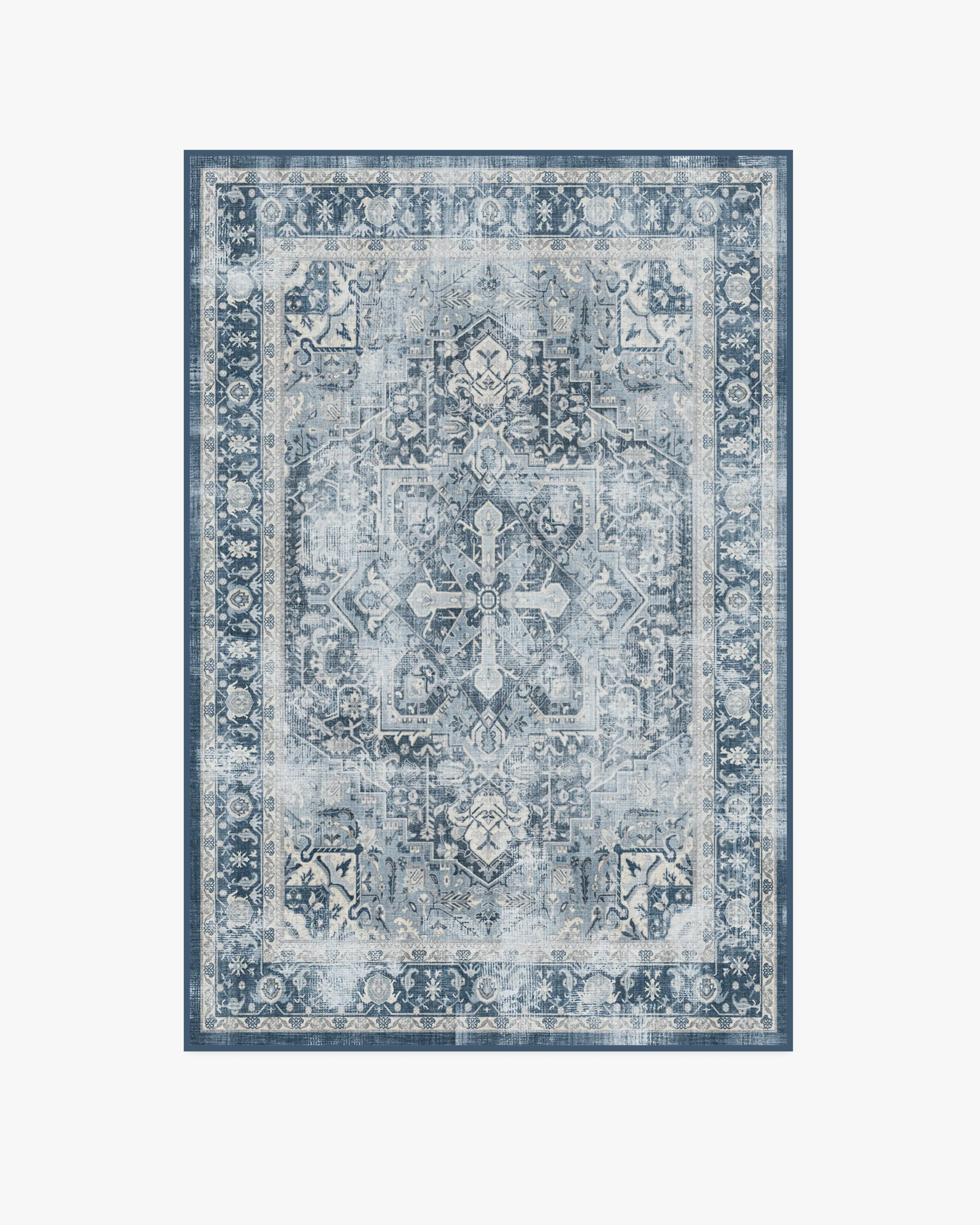 Kamran Admiral Blue Rug