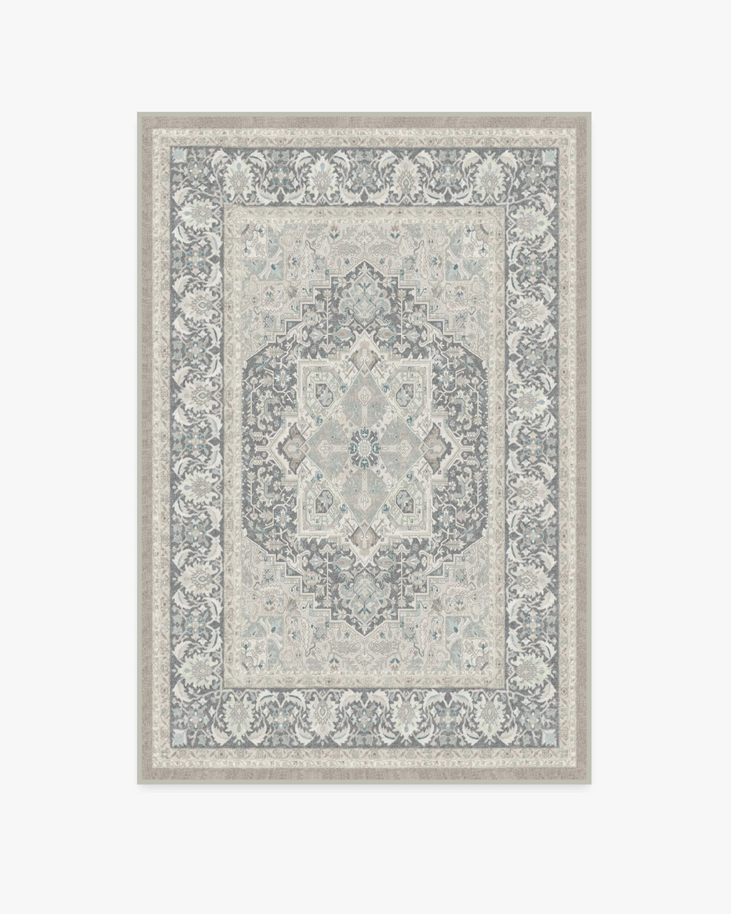 Hendesi Heriz Abalone Rug