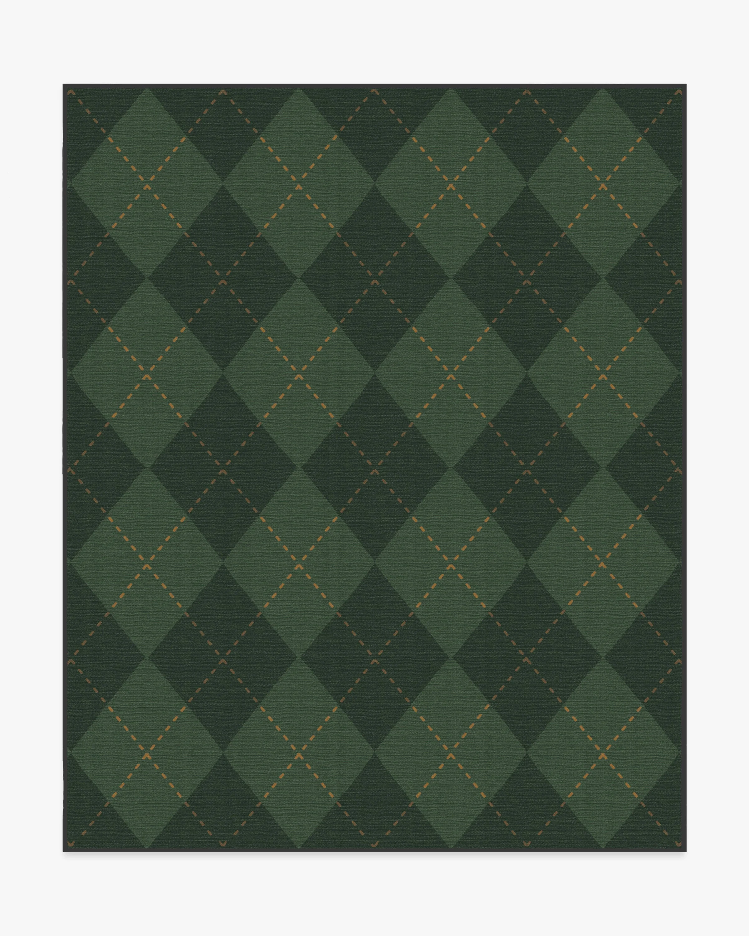 Oliver Argyle Forest Green Flatwoven Rug