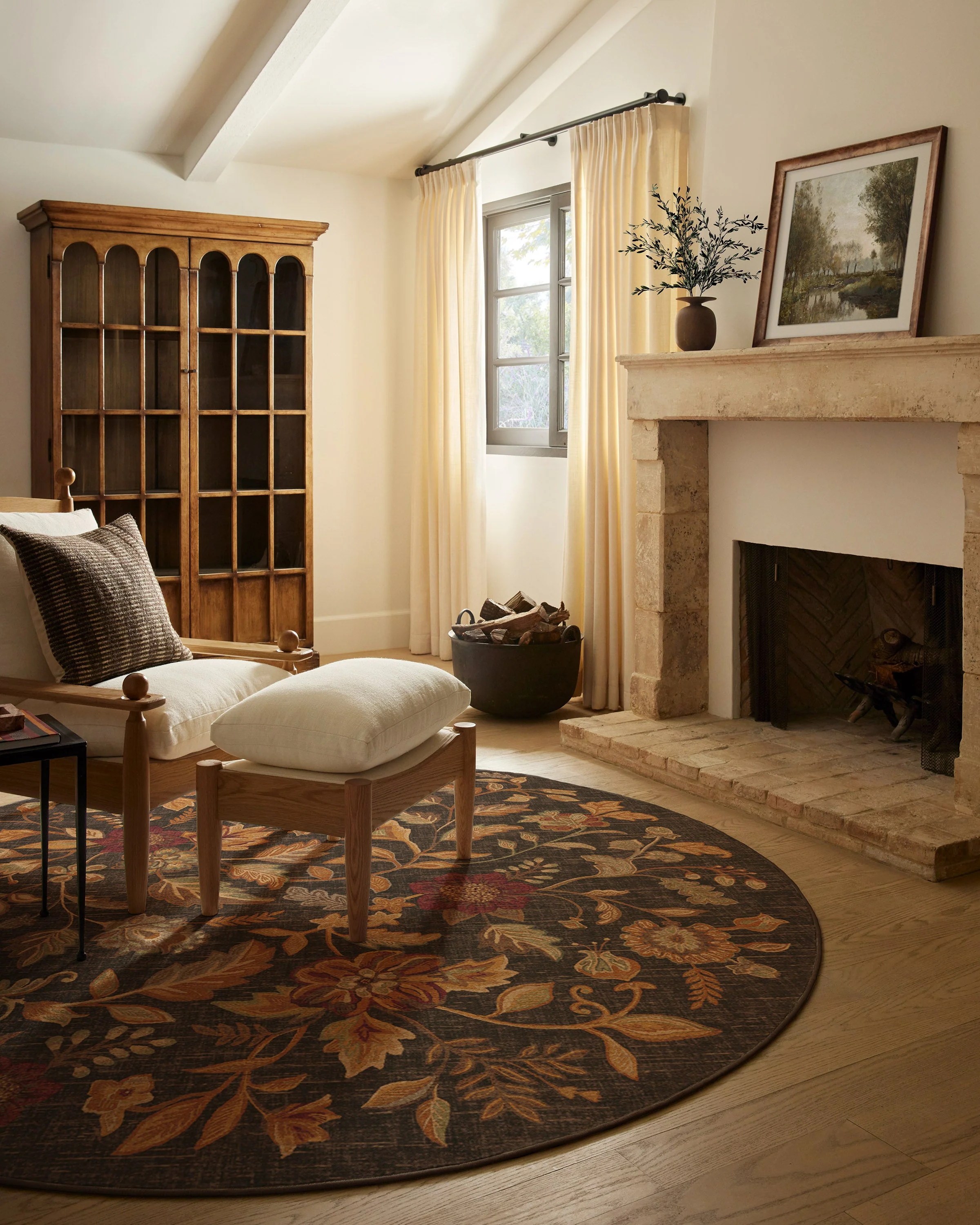 Anonna Dark Wood Rug