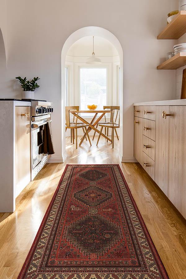 Zareen Scarlet Red Rug