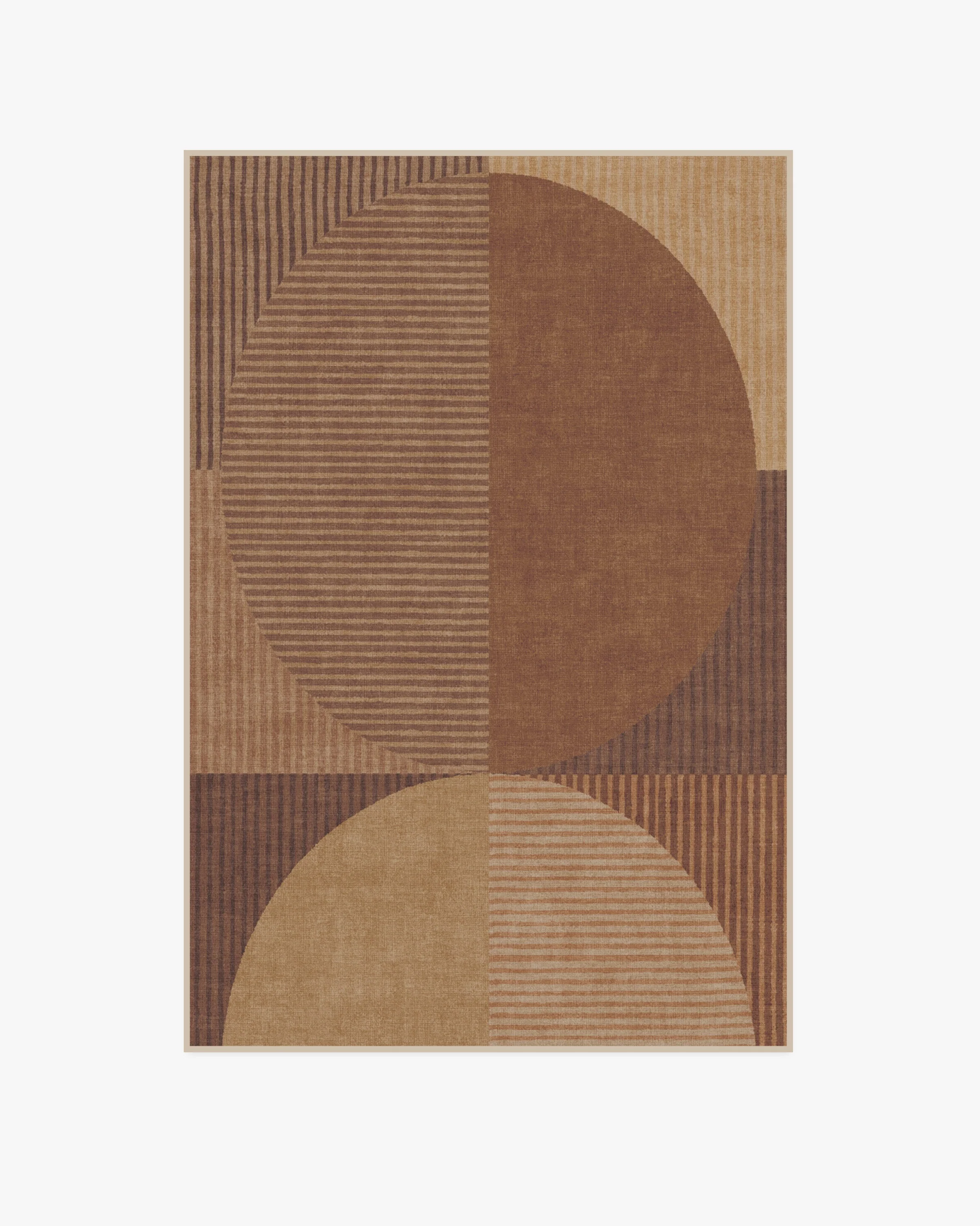 Harlow Copper & Brown Flatwoven Rug