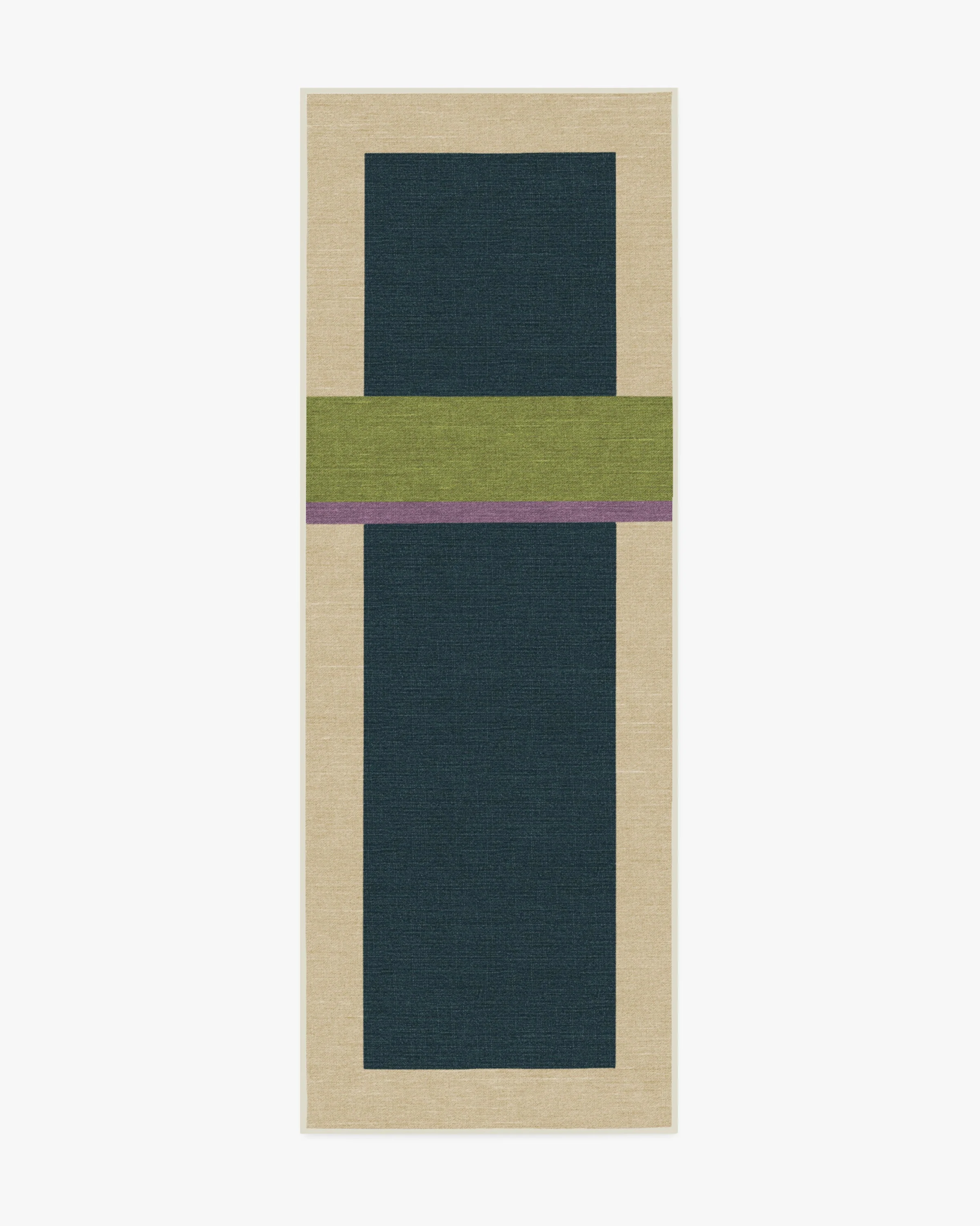 Breakout Teal & Chartreuse Rug by Architectural Digest