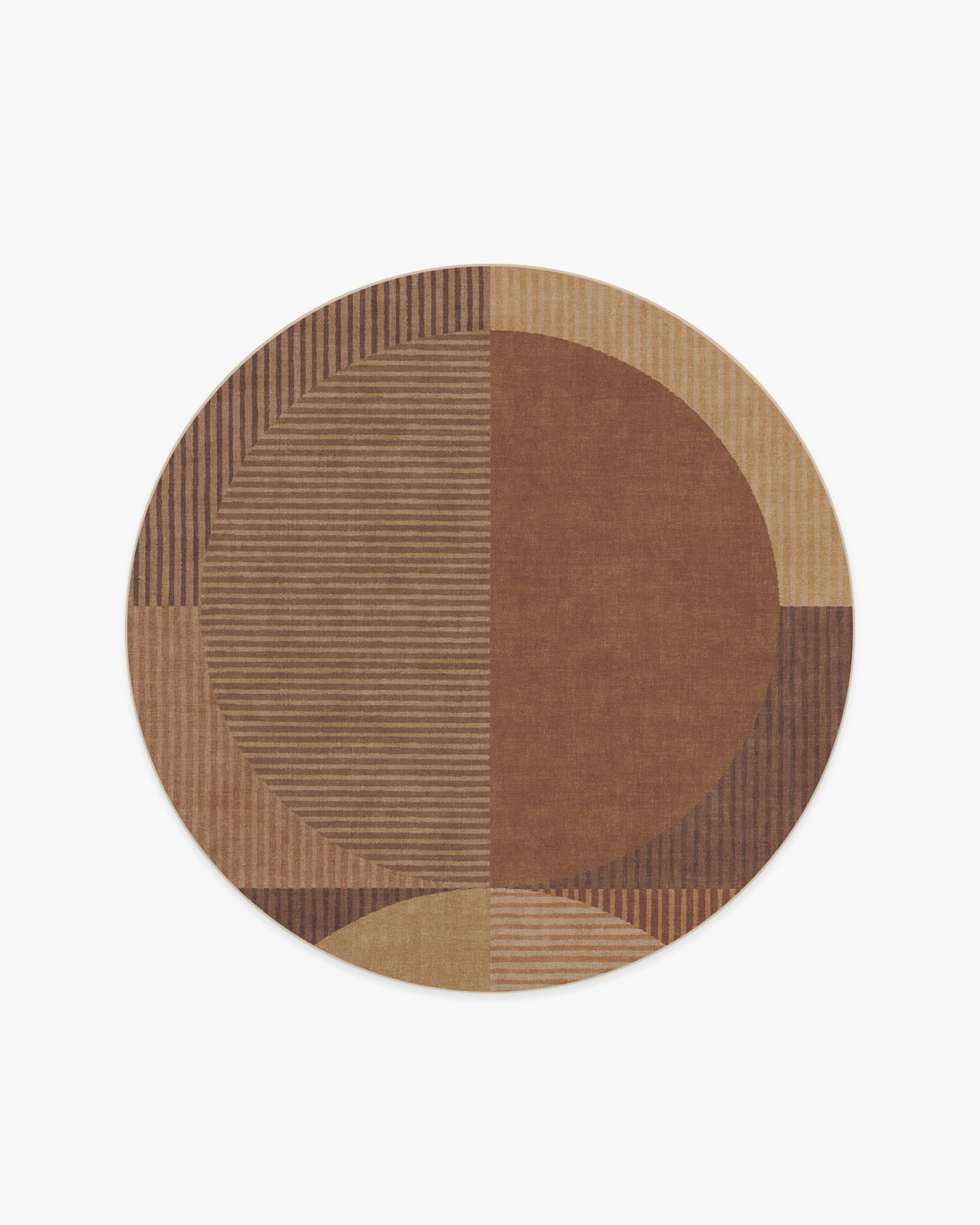 Harlow Copper & Brown Flatwoven Rug