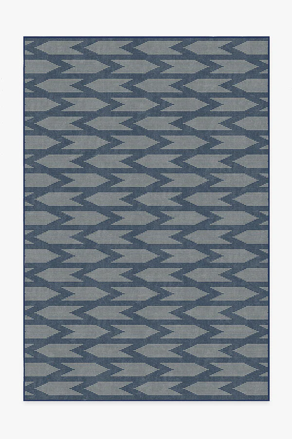 Savannah Navy Blue Outdoor Rug