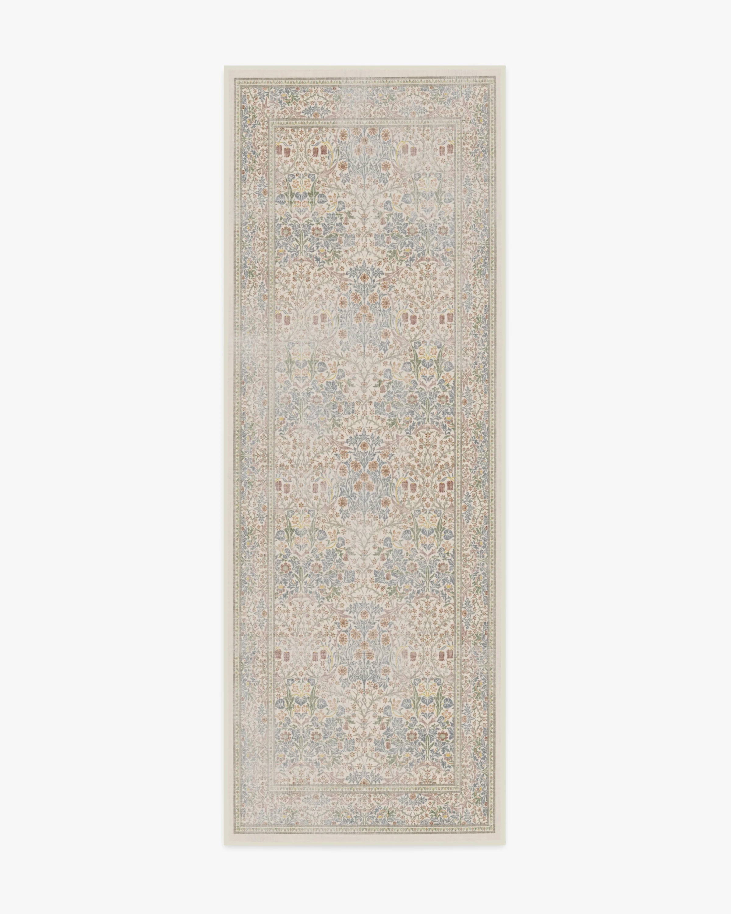 Blackthorn Ivory Flatwoven Rug by Morris & Co.