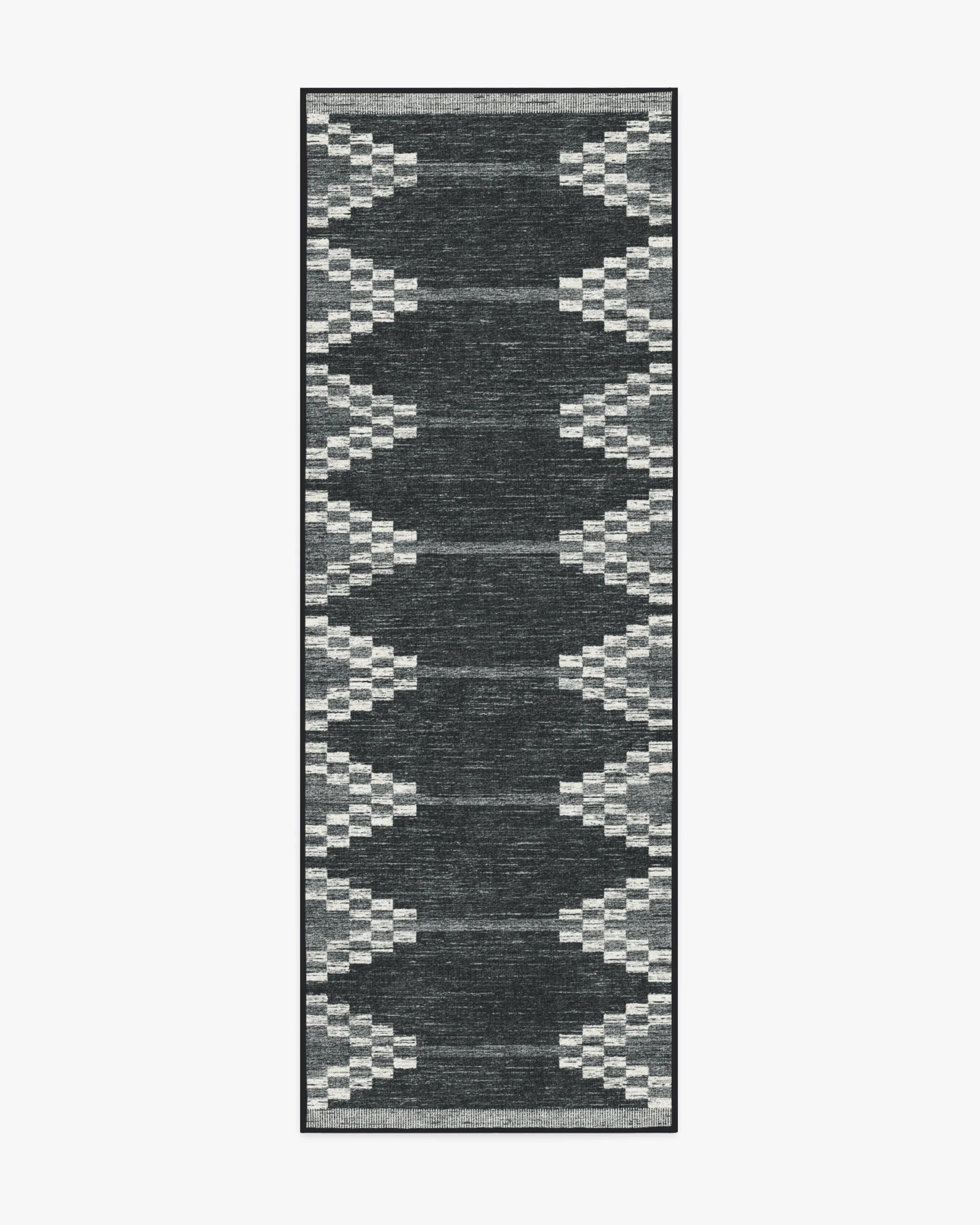 Sloane Black Flatwoven Rug