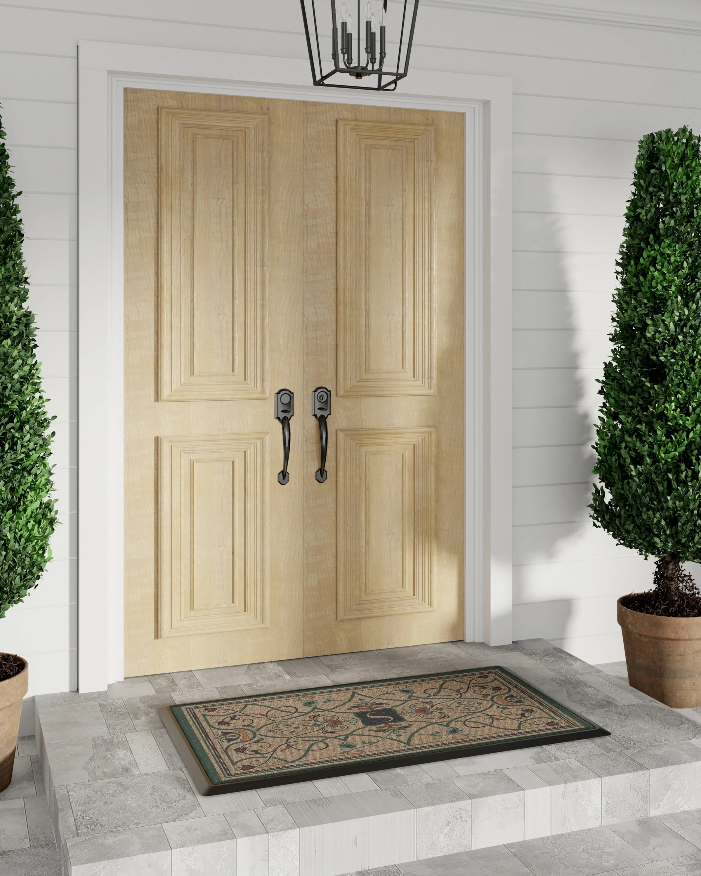 Maeva Monogram Large Doormat