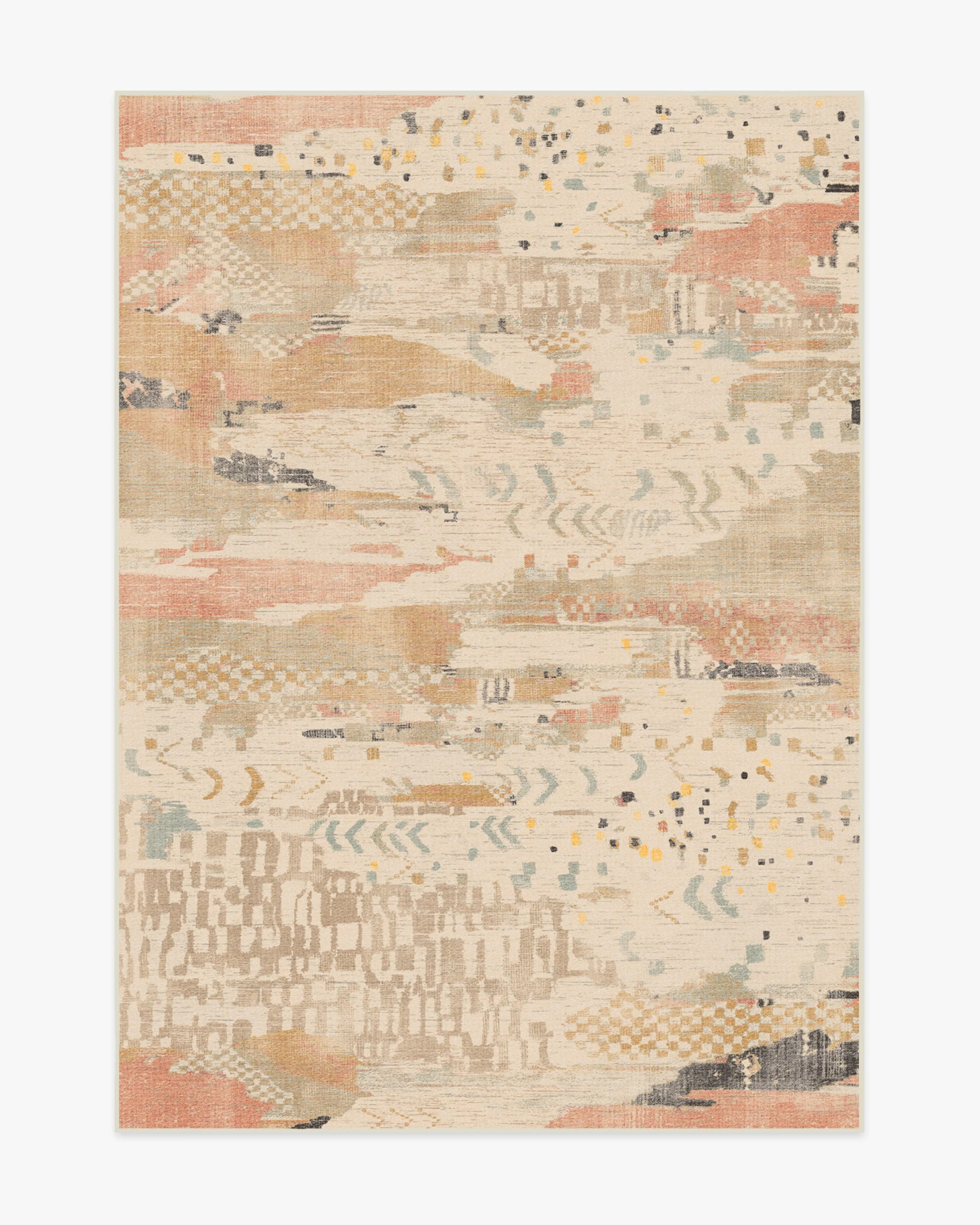 Gaia Ivory Multicolor Flatwoven Rug