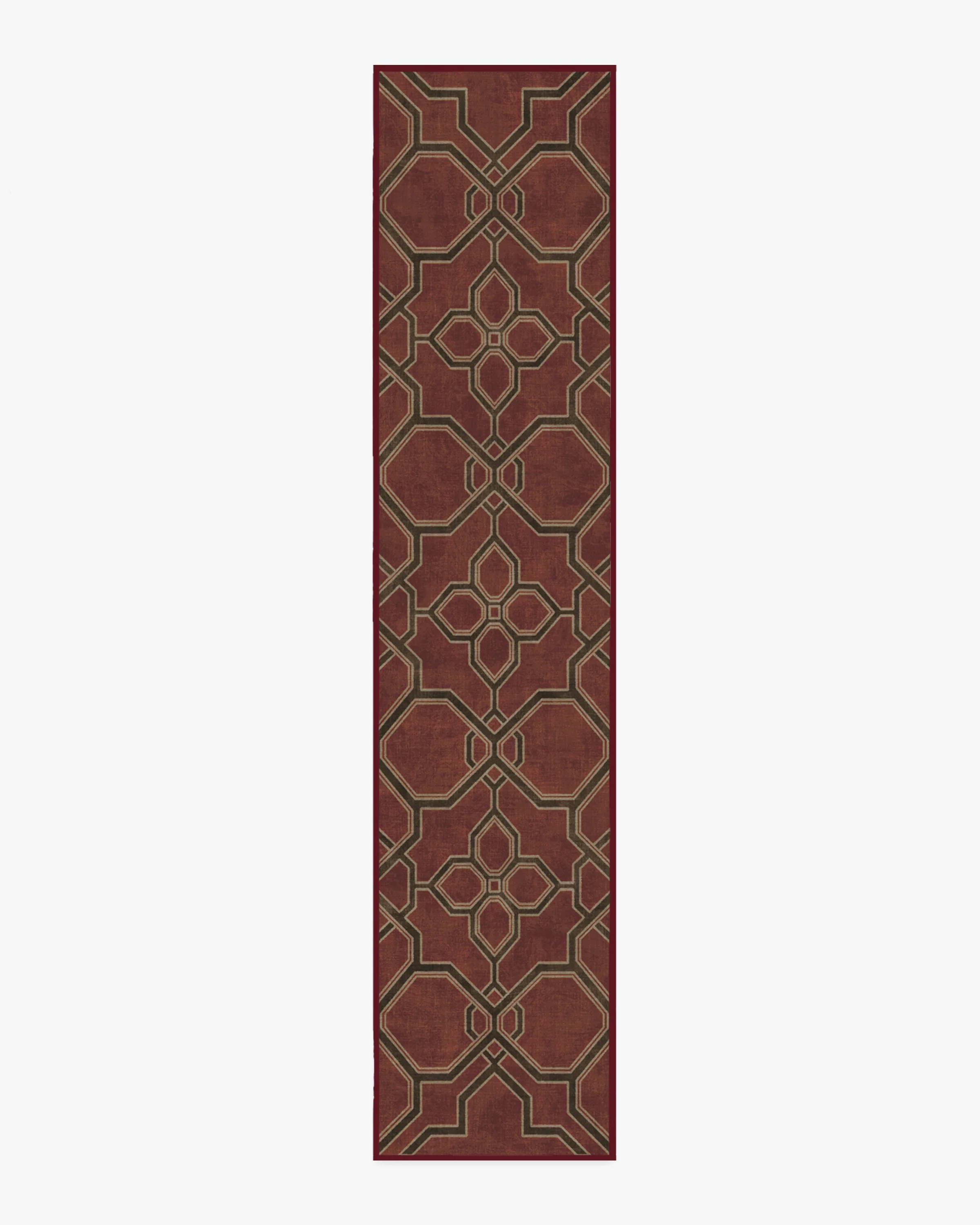 Kian Red Rug by Martyn Lawrence Bullard