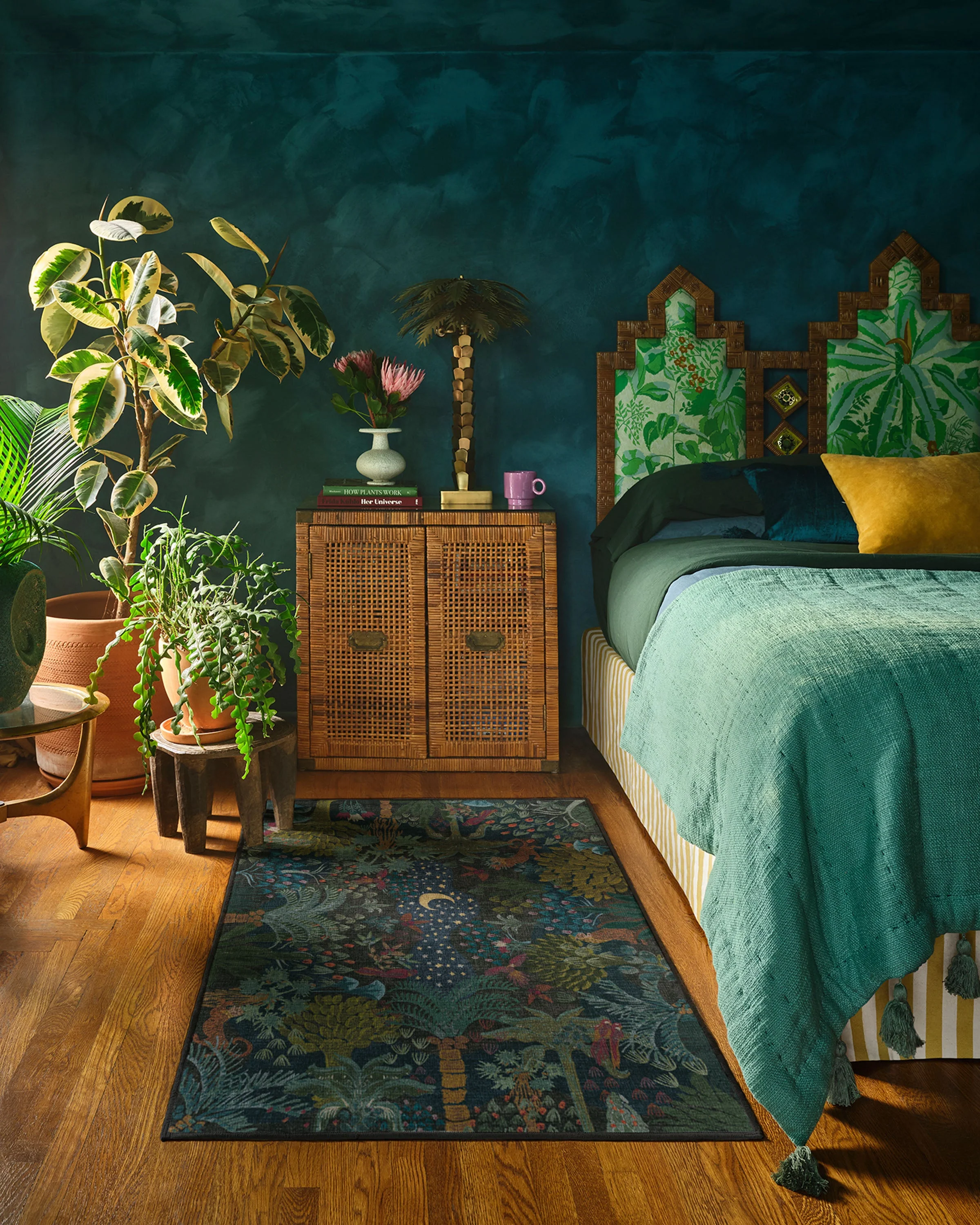 Josephine Midnight Flatwoven Rug by Justina Blakeney