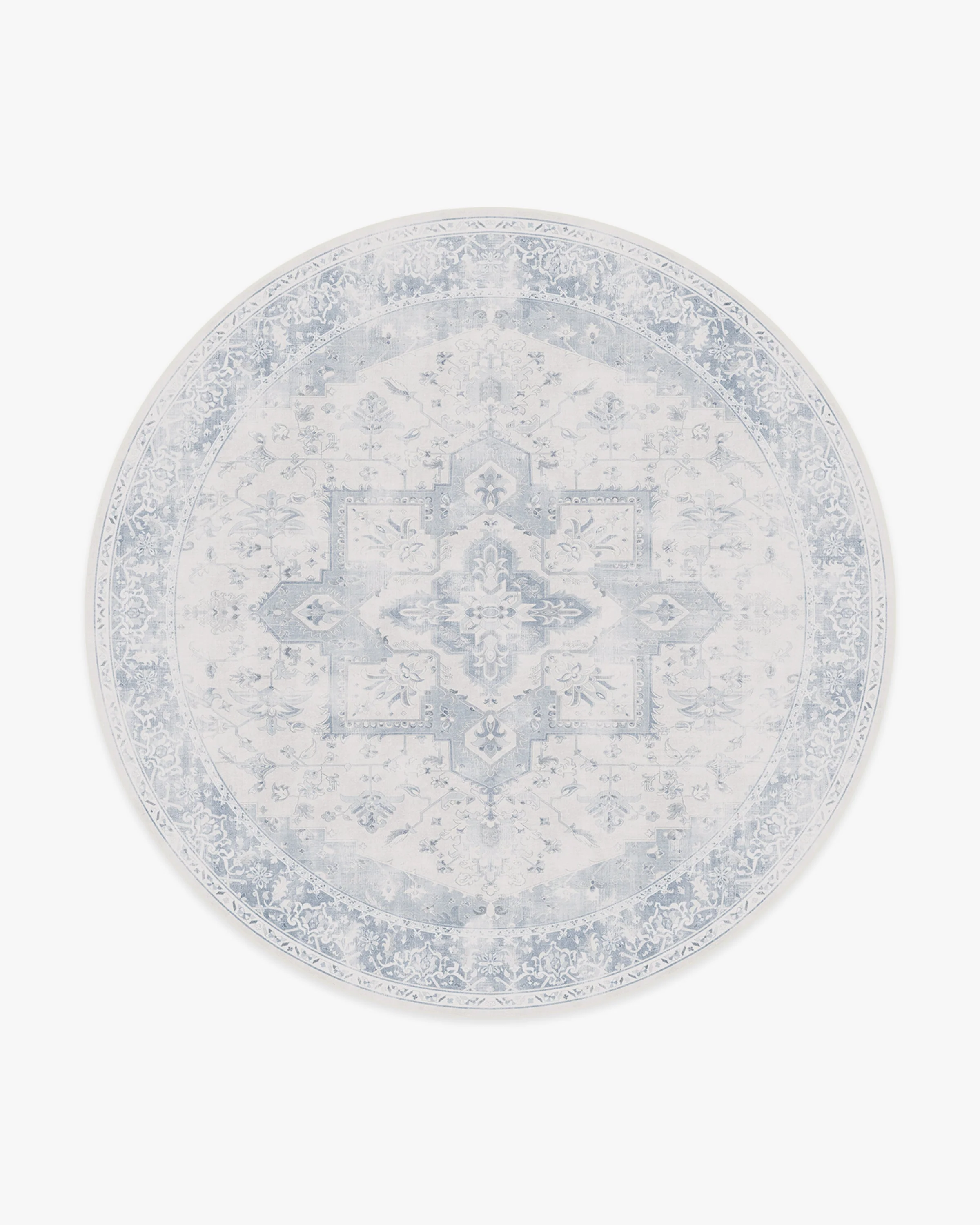 Kira Soft Blue Flatwoven Rug