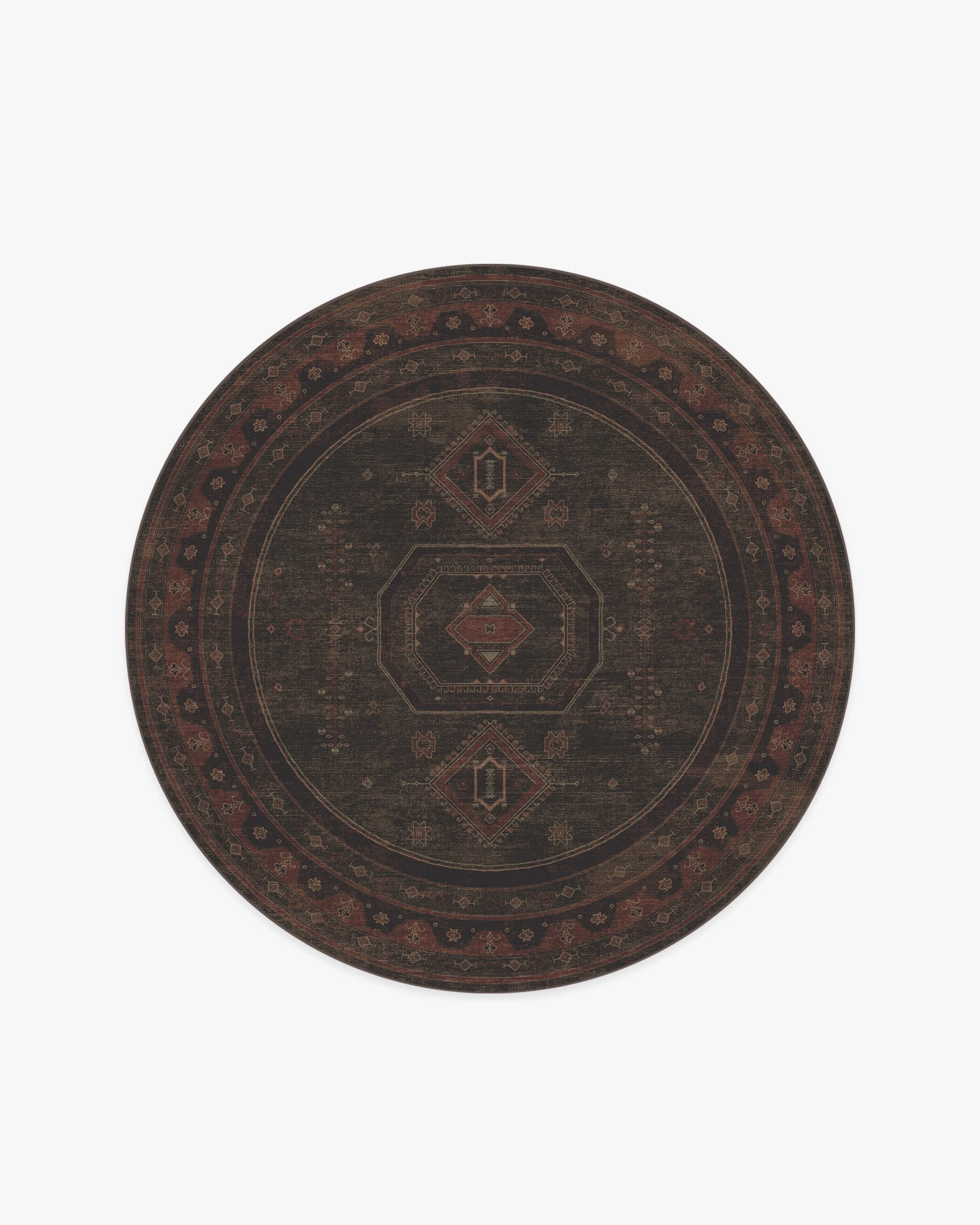 Shira Bordeaux Flatwoven Rug