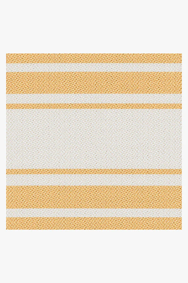 Marina Stripe Yellow Outdoor Rug