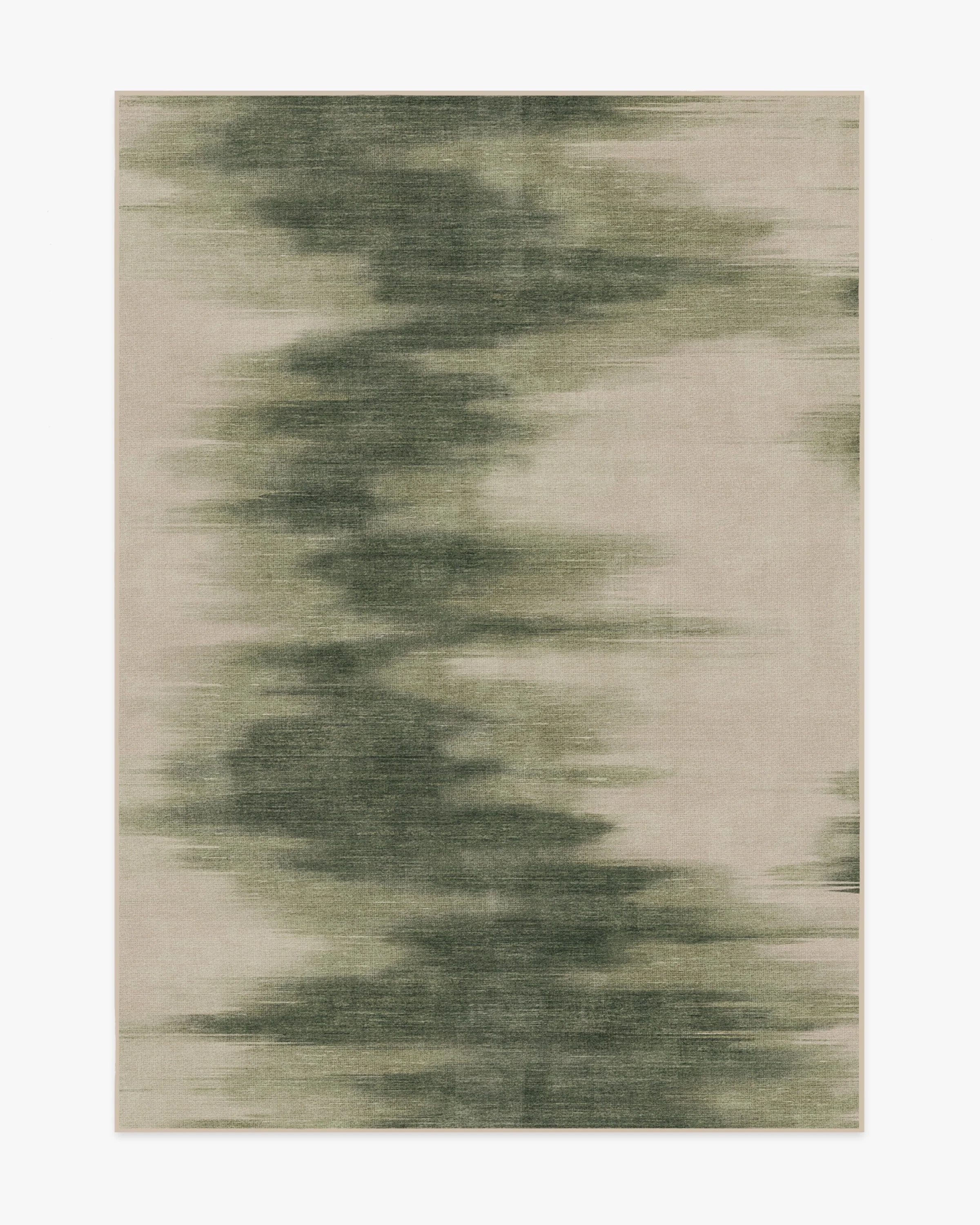 Cassis Olive Flatwoven Rug by Nina Takesh
