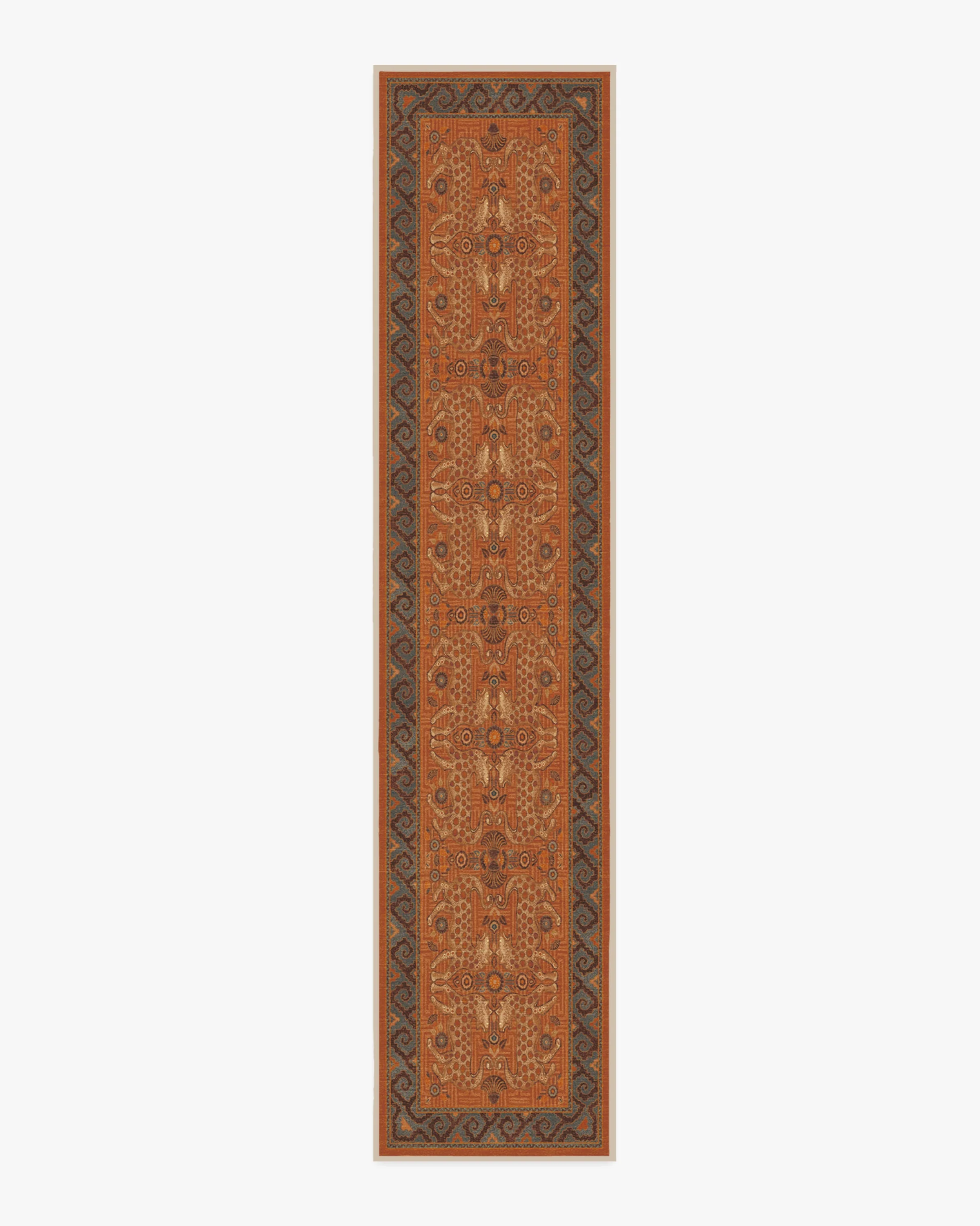 Eartha Terracotta Flatwoven Rug by Justina Blakeney