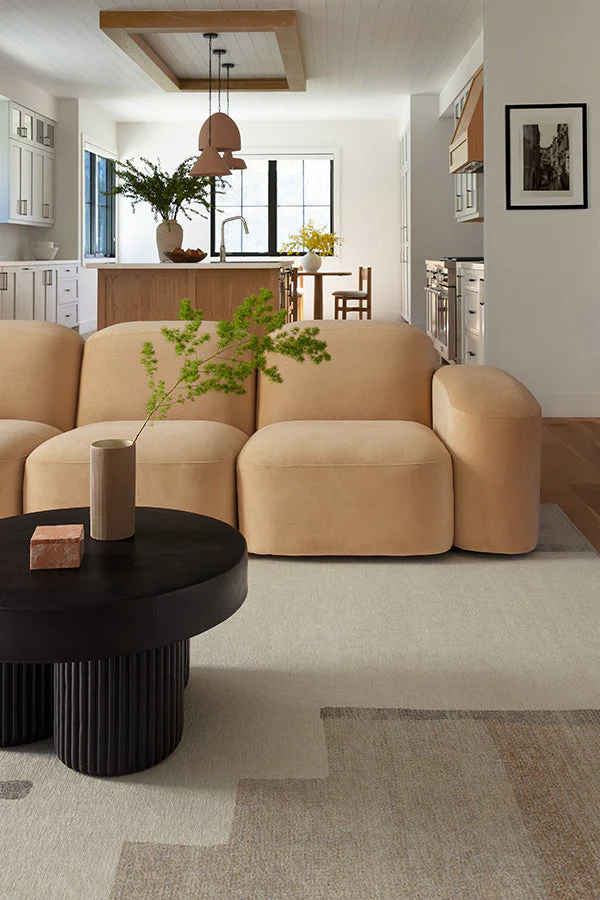Haylan Ivory & Copper Flatwoven Rug