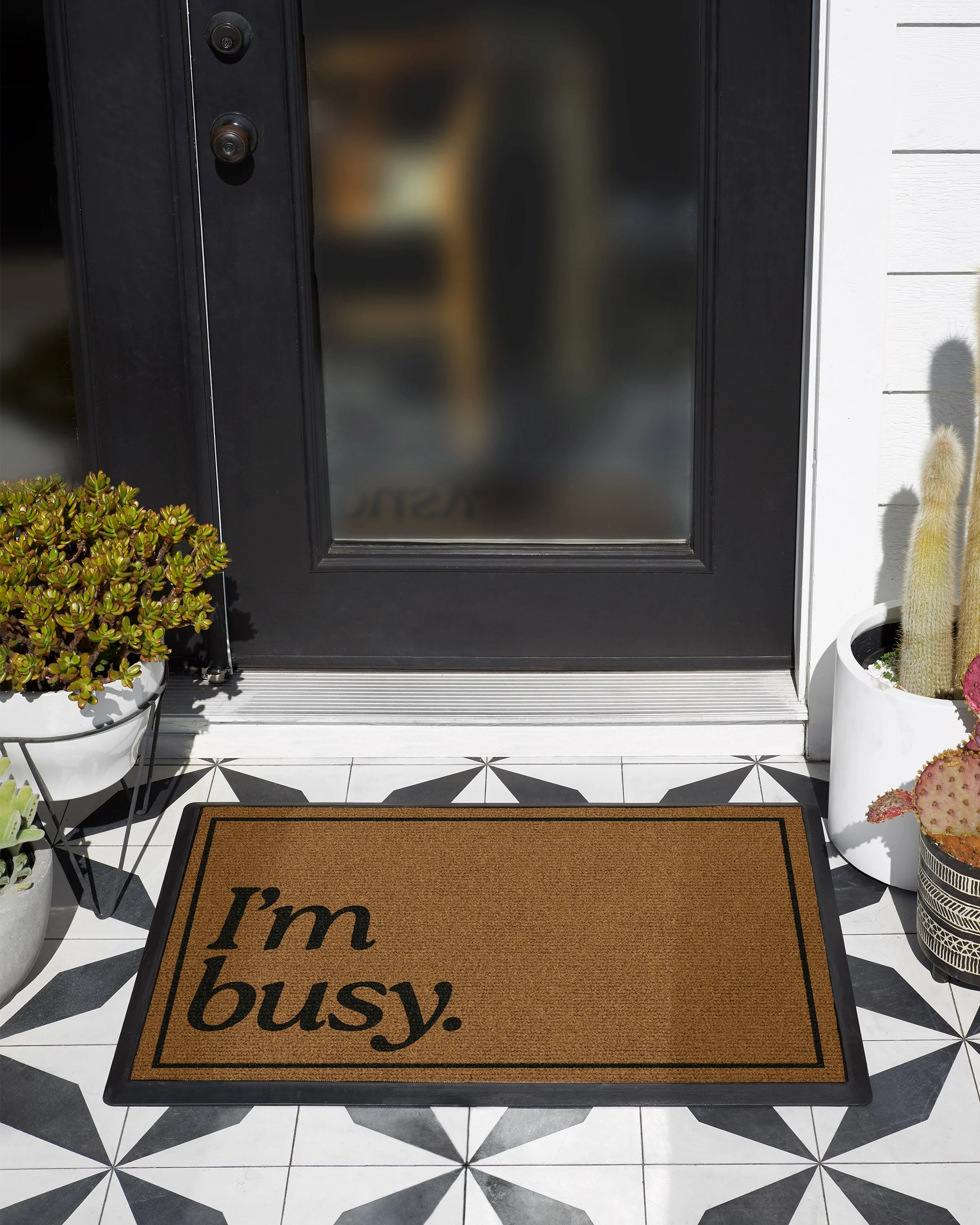 I'm Busy Doormat