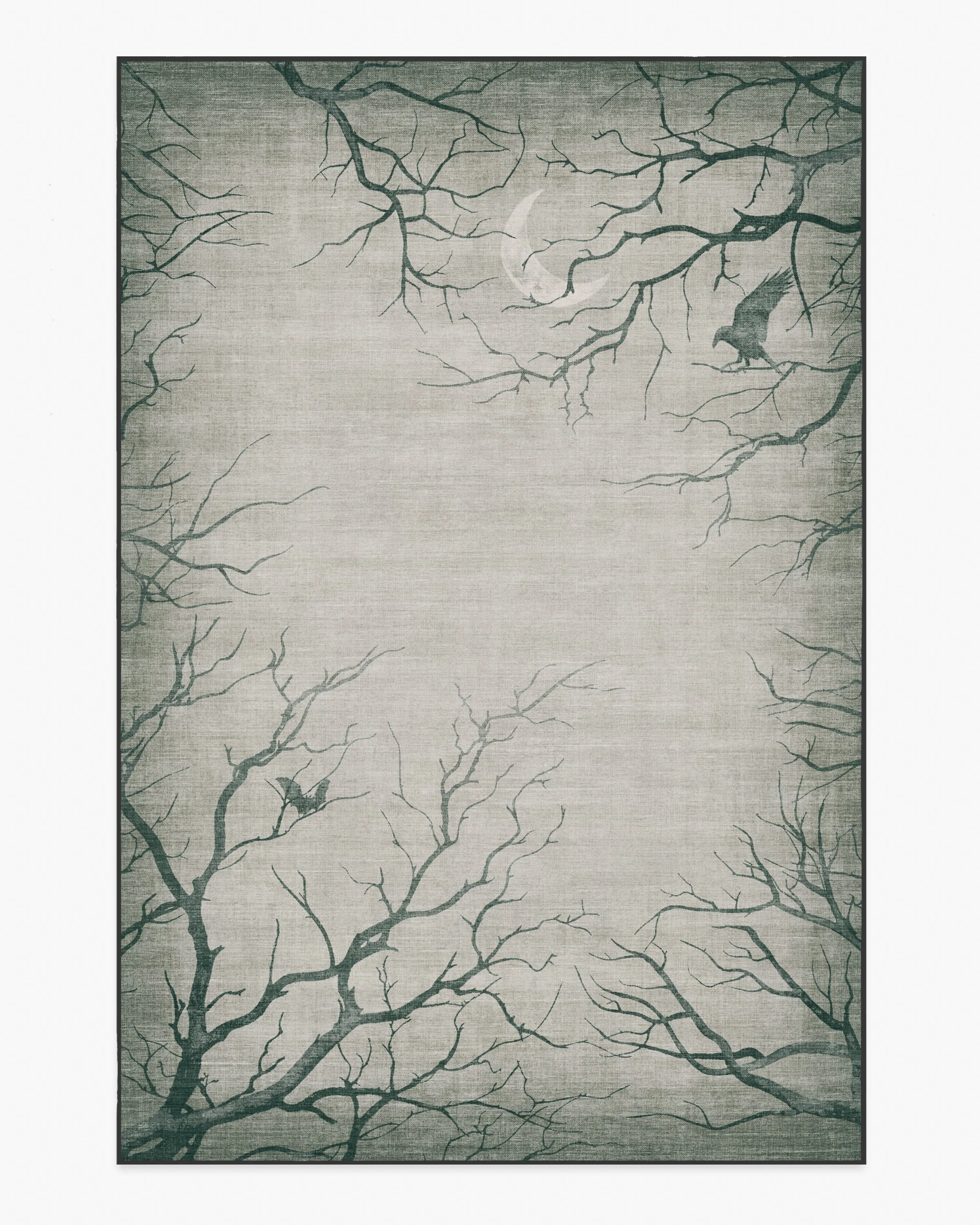Moonshadows Grey Flatwoven Rug