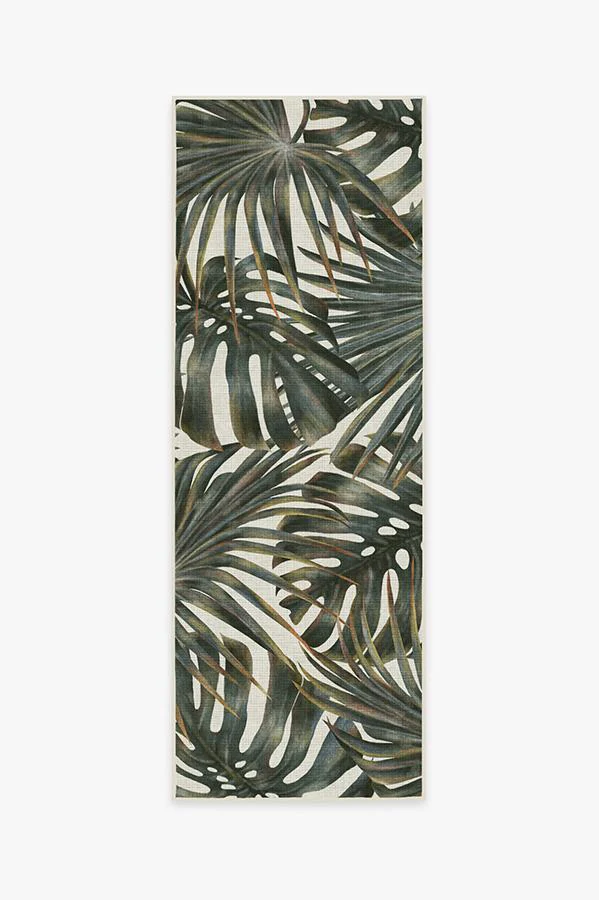 Tropical Green Outdoor Rug