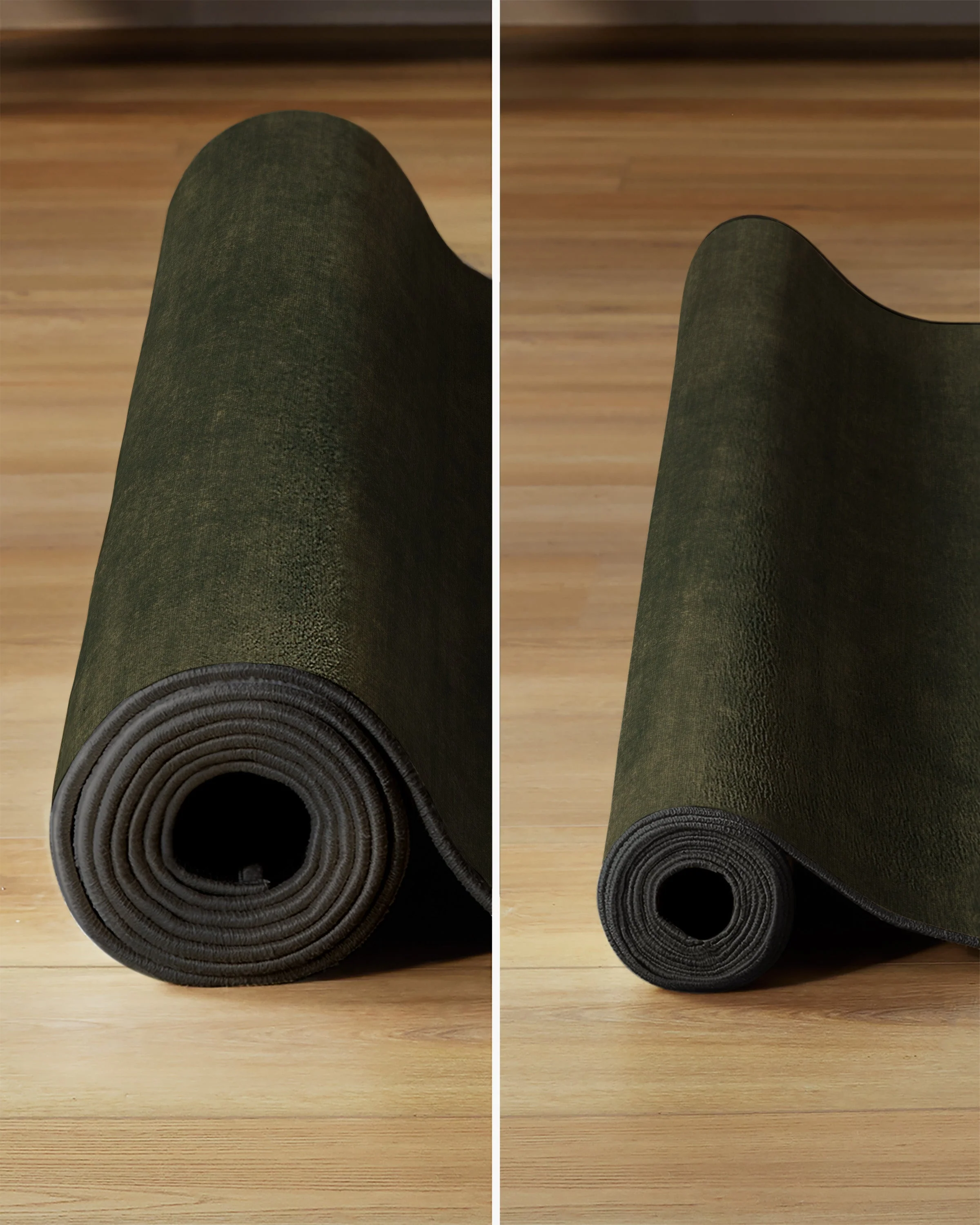Nico Solid Olive Rug