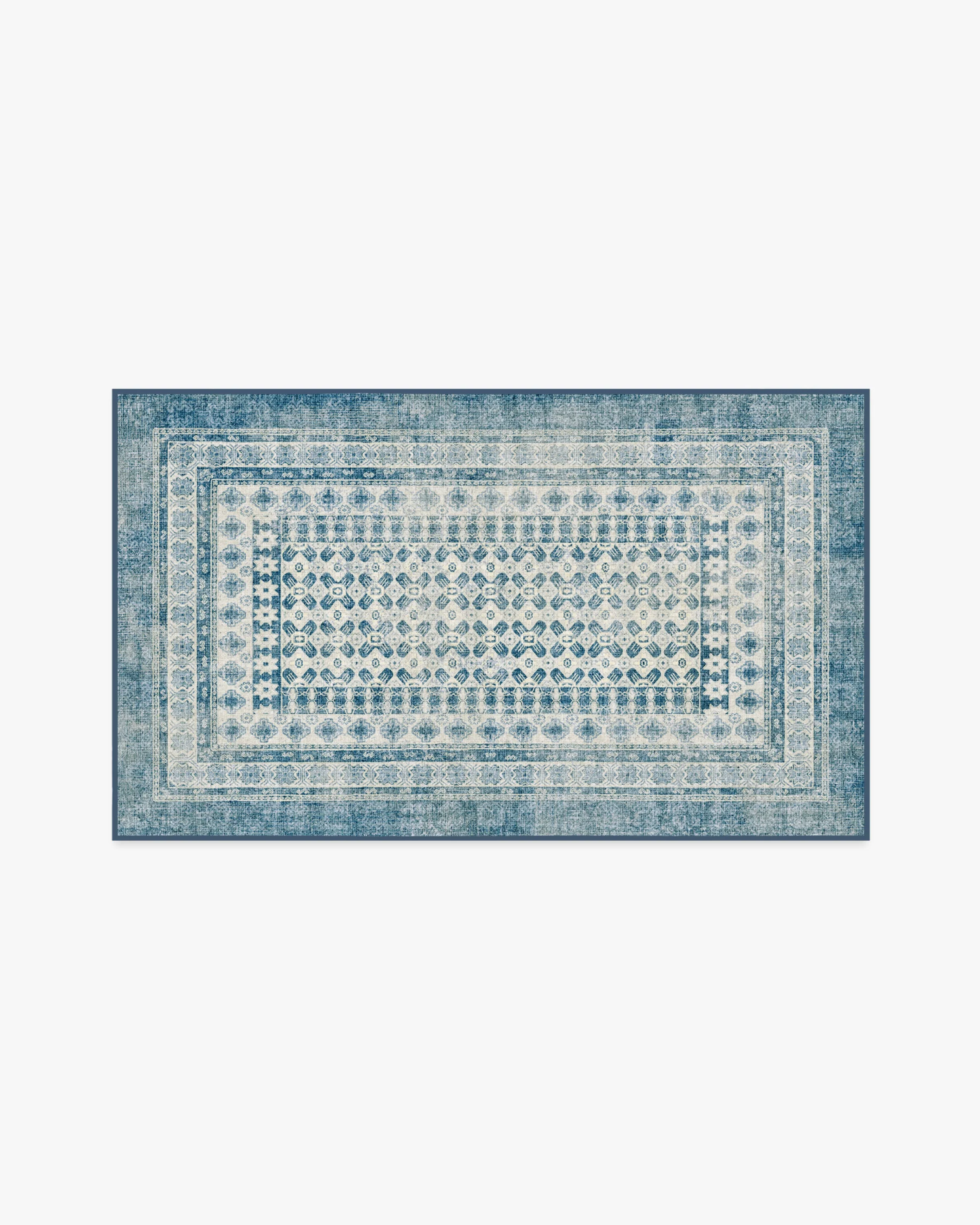Cyrus Ocean & Ivory Rug
