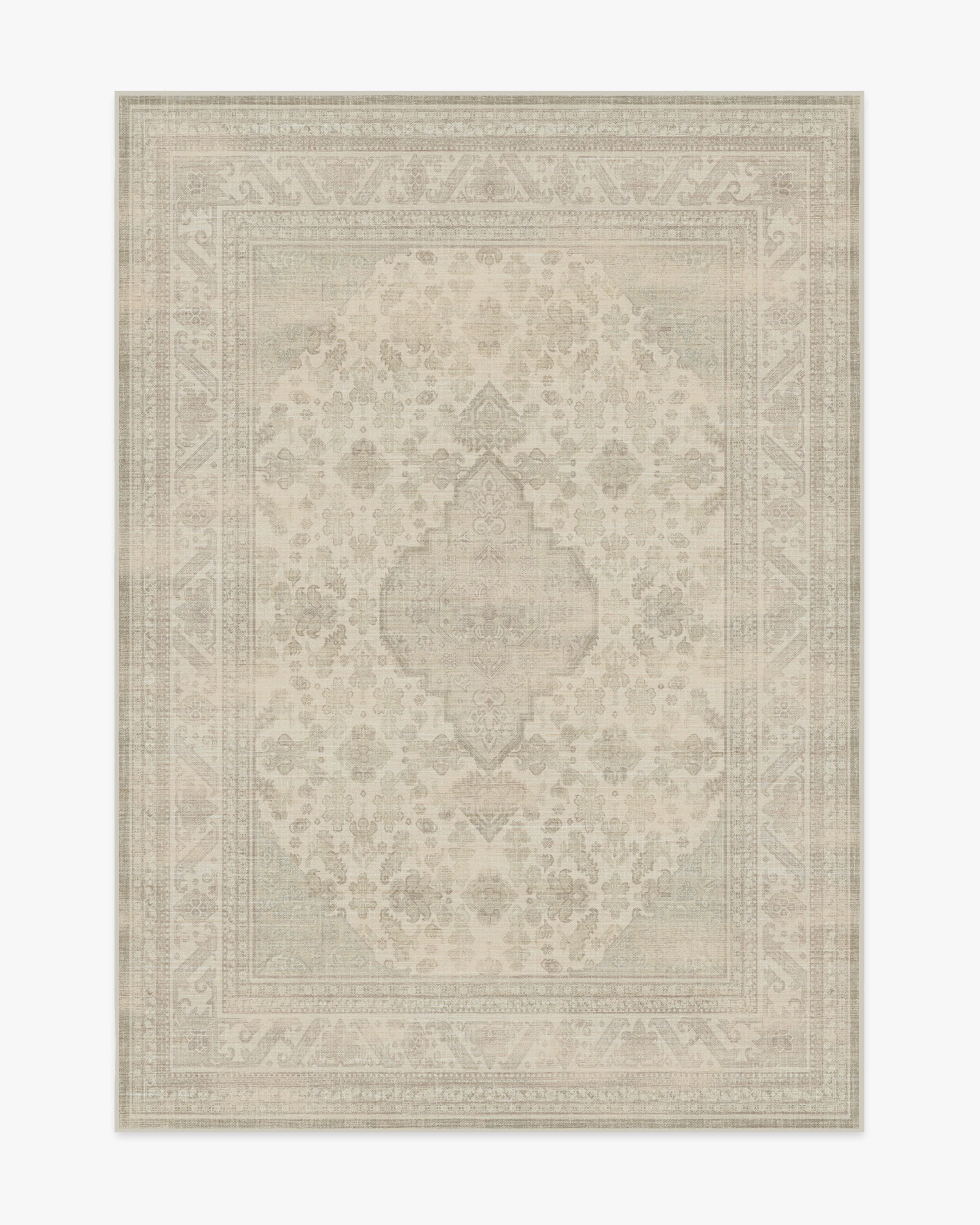 Rowan Soft Grey & Ivory Flatwoven Rug