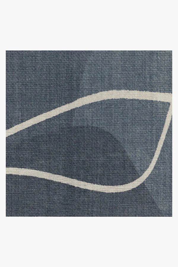 Strova Dusk Blue Flatwoven Rug