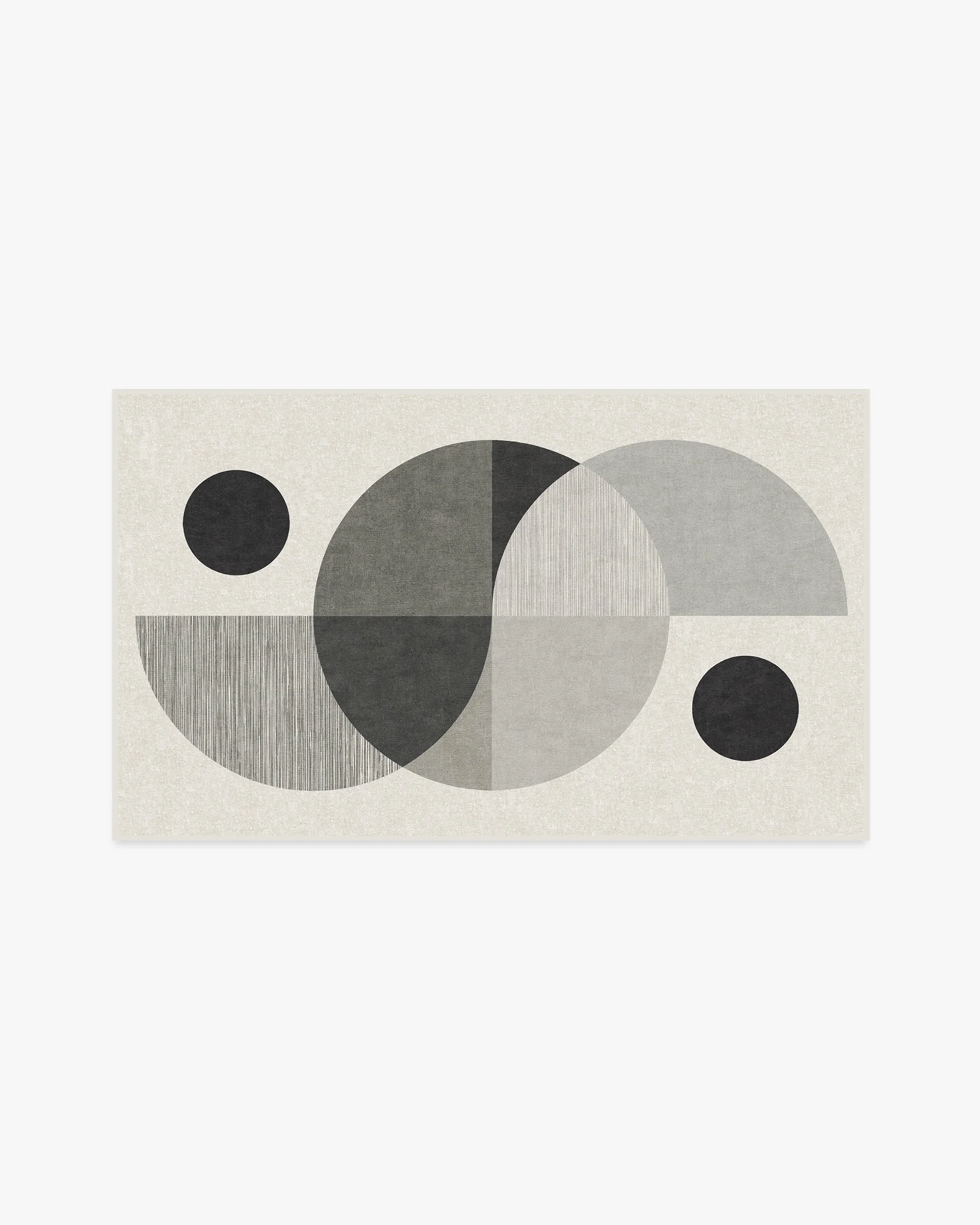 Villette Greyscale Flatwoven Rug by Nina Takesh