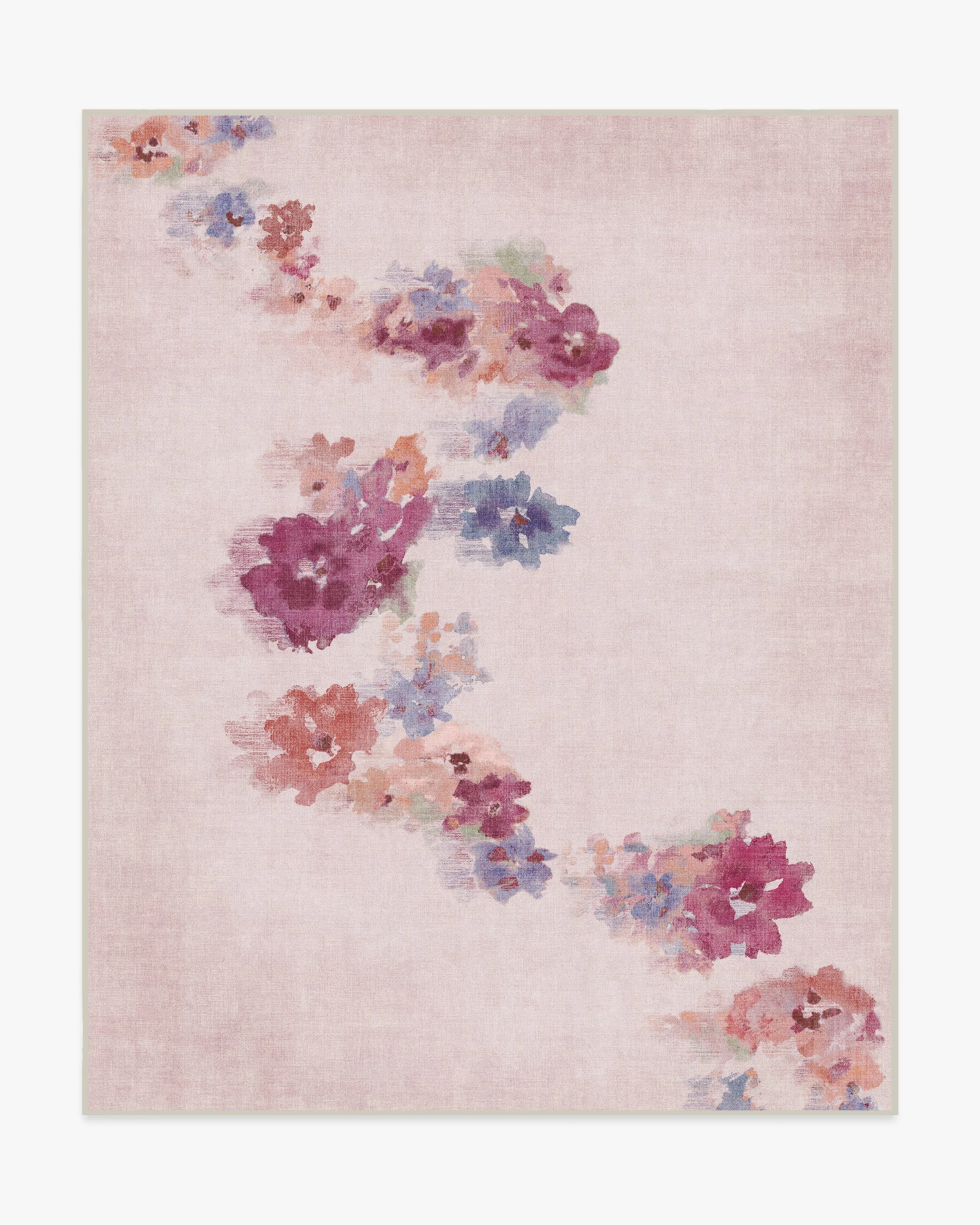 Clara Soft Rose Rug
