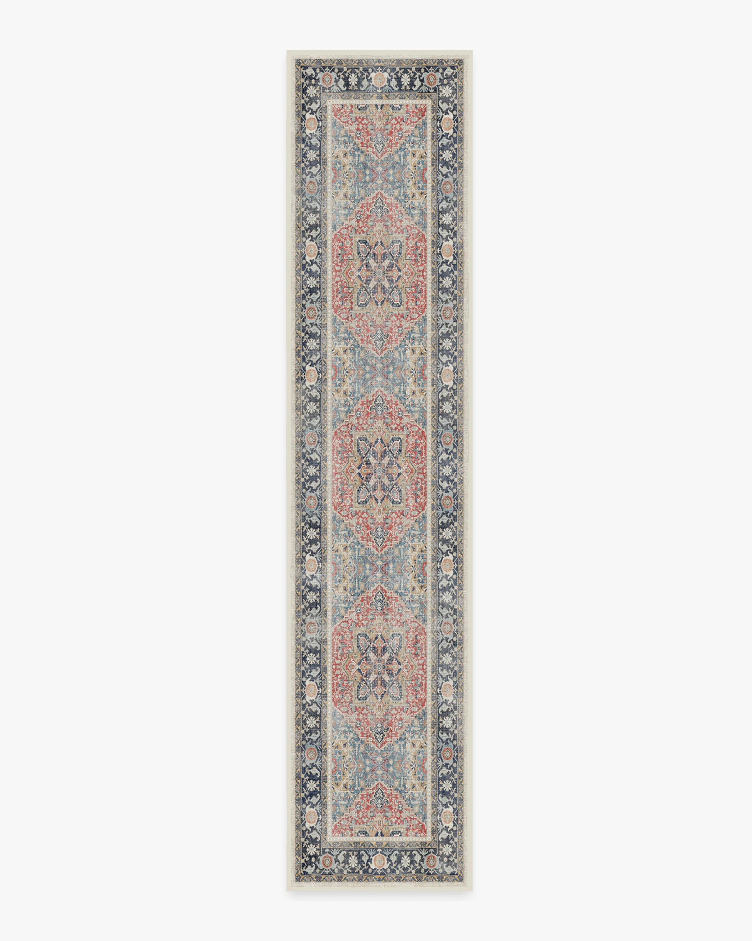 Kamran Cayenne Red Flatwoven Rug