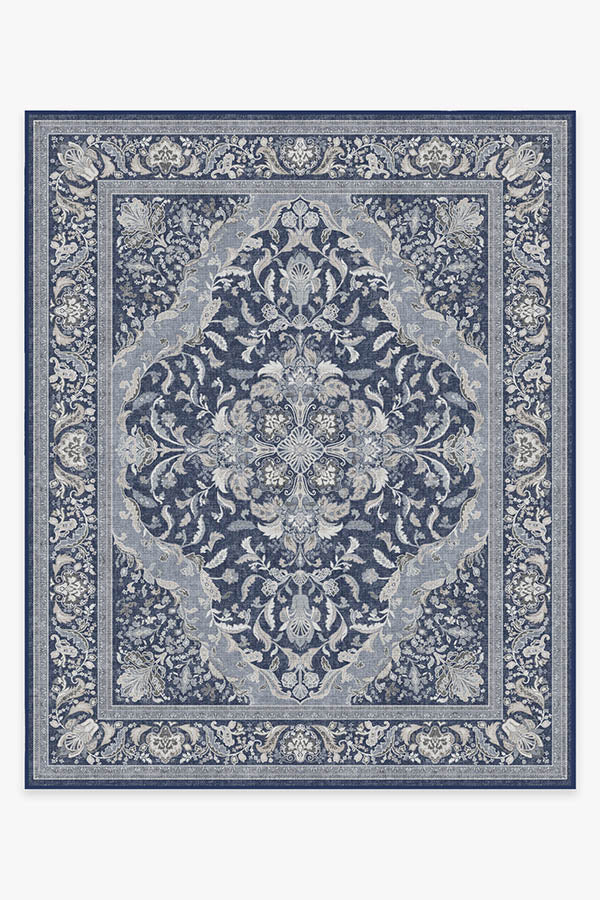 Allura Soft Navy Outdoor Rug